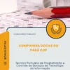 Apostila Técnico Portuário de Programação e Controle de Serviços de Tecnologia da Informação Concurso Público Companhia Docas do Pará CDP 2026
