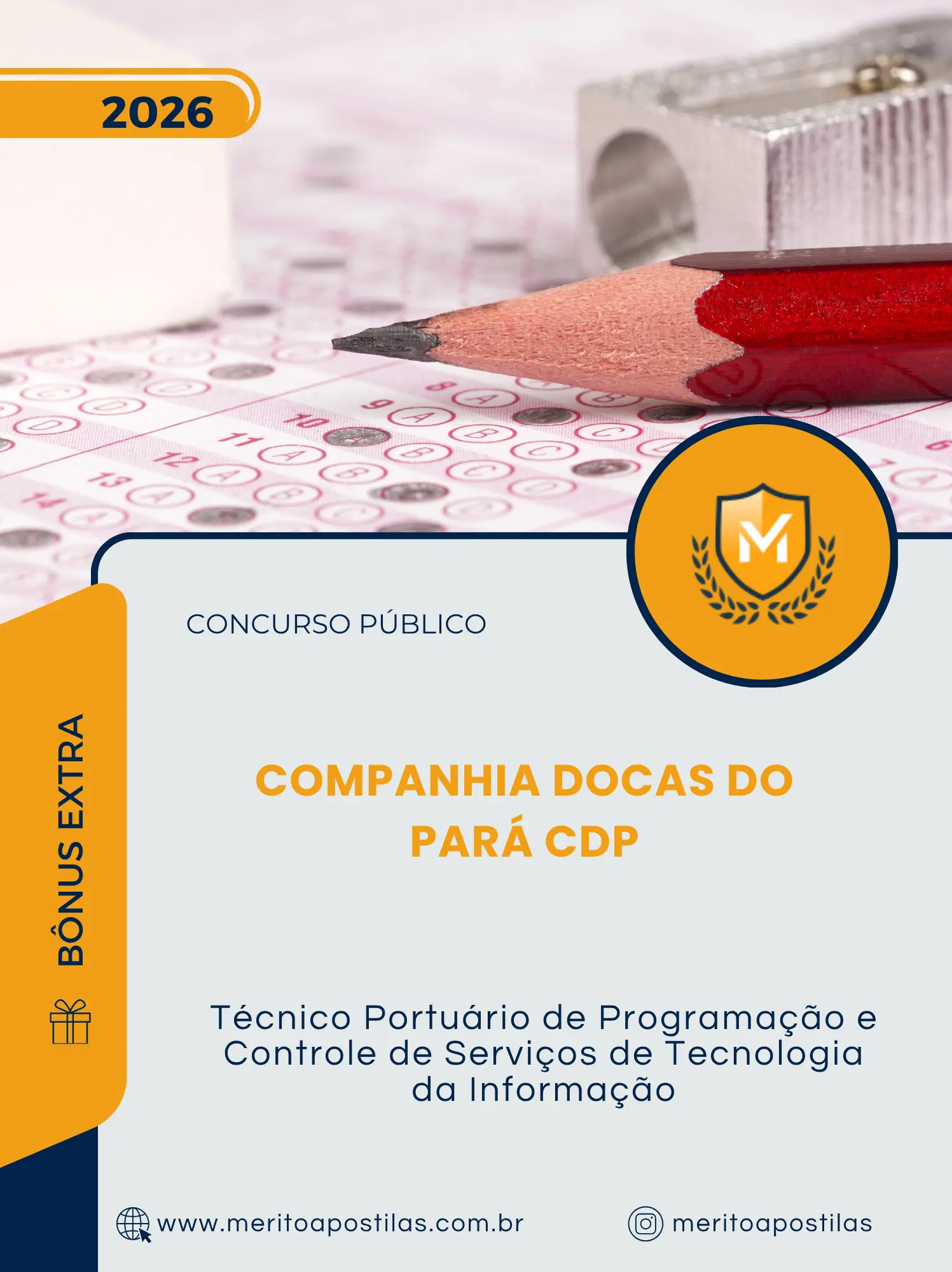 Apostila Técnico Portuário de Programação e Controle de Serviços de Tecnologia da Informação Concurso Público Companhia Docas do Pará CDP 2026