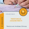 Apostila Técnico em Análises Clínicas Prefeitura de Joaquim Pires PI 2026