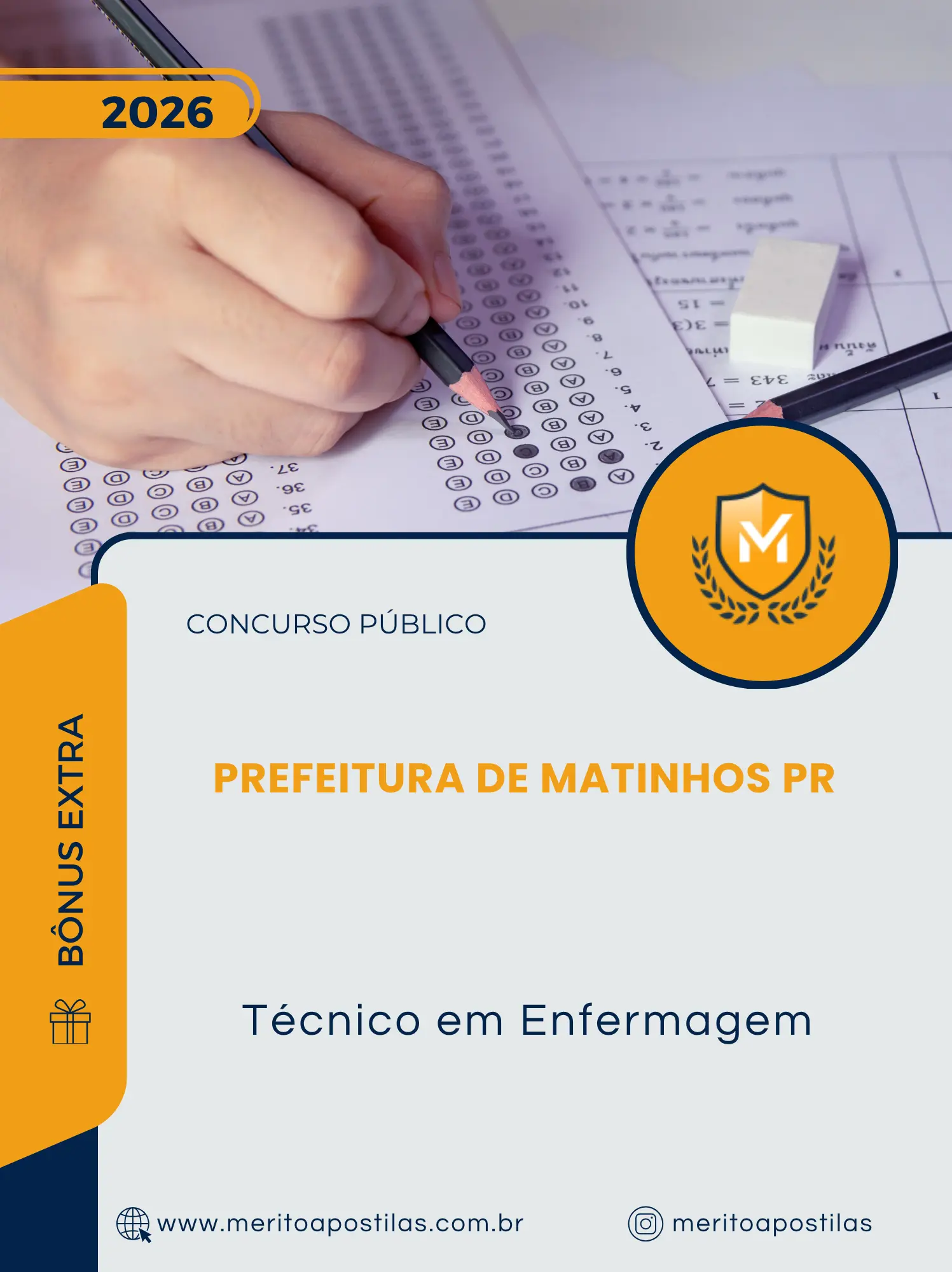 Apostila Técnico em Enfermagem Prefeitura de Matinhos PR 2026