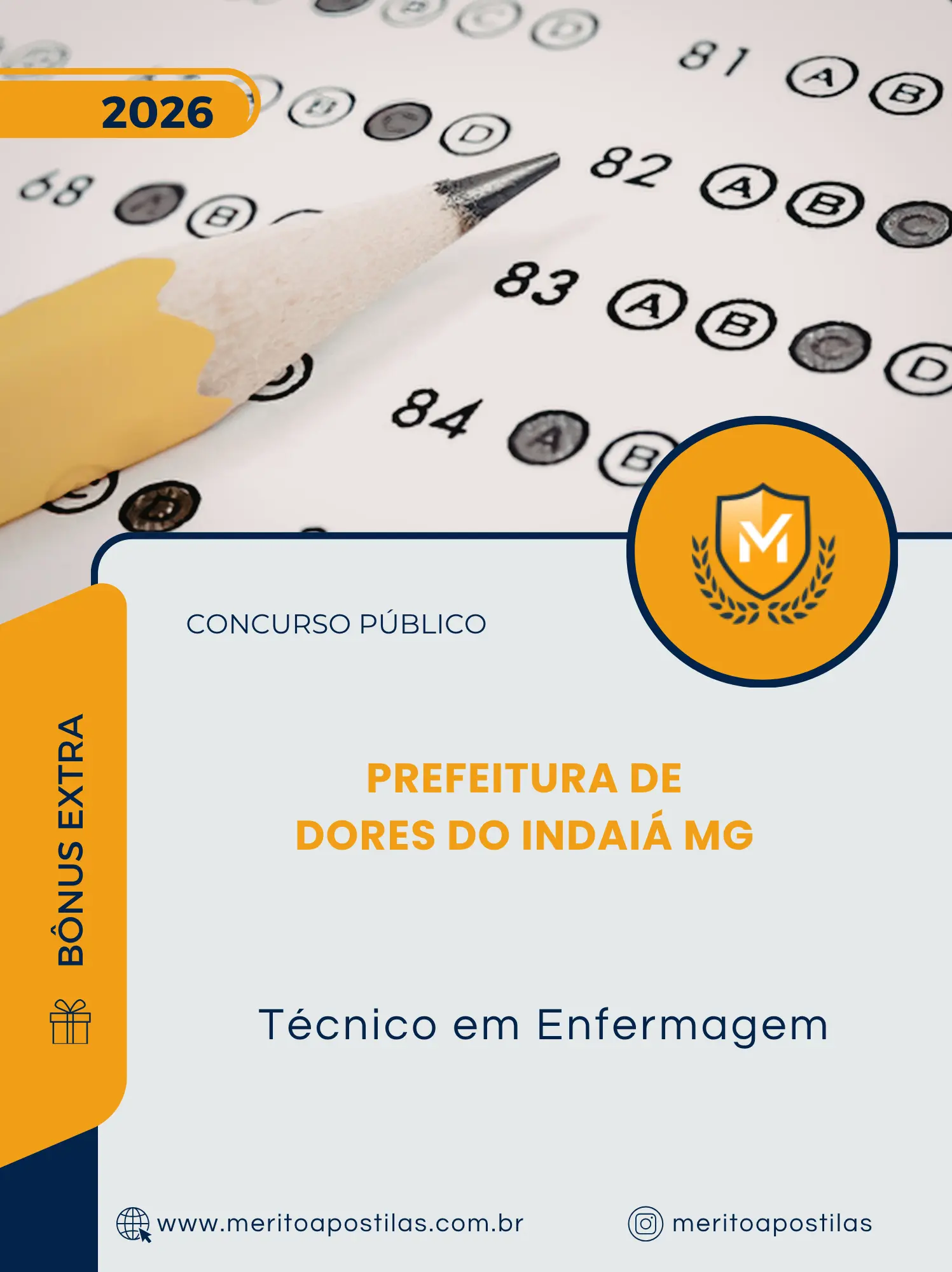 Apostila Técnico em Enfermagem Prefeitura de Dores do Indaiá MG 2026