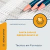 Apostila Técnico em Farmácia Processo Seletivo Santa Casa de Ribeirão Bonito SP 2026