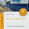 Apostila Técnico em Saneamento Processo Seletivo DEMAE de Caldas Novas GO 2026