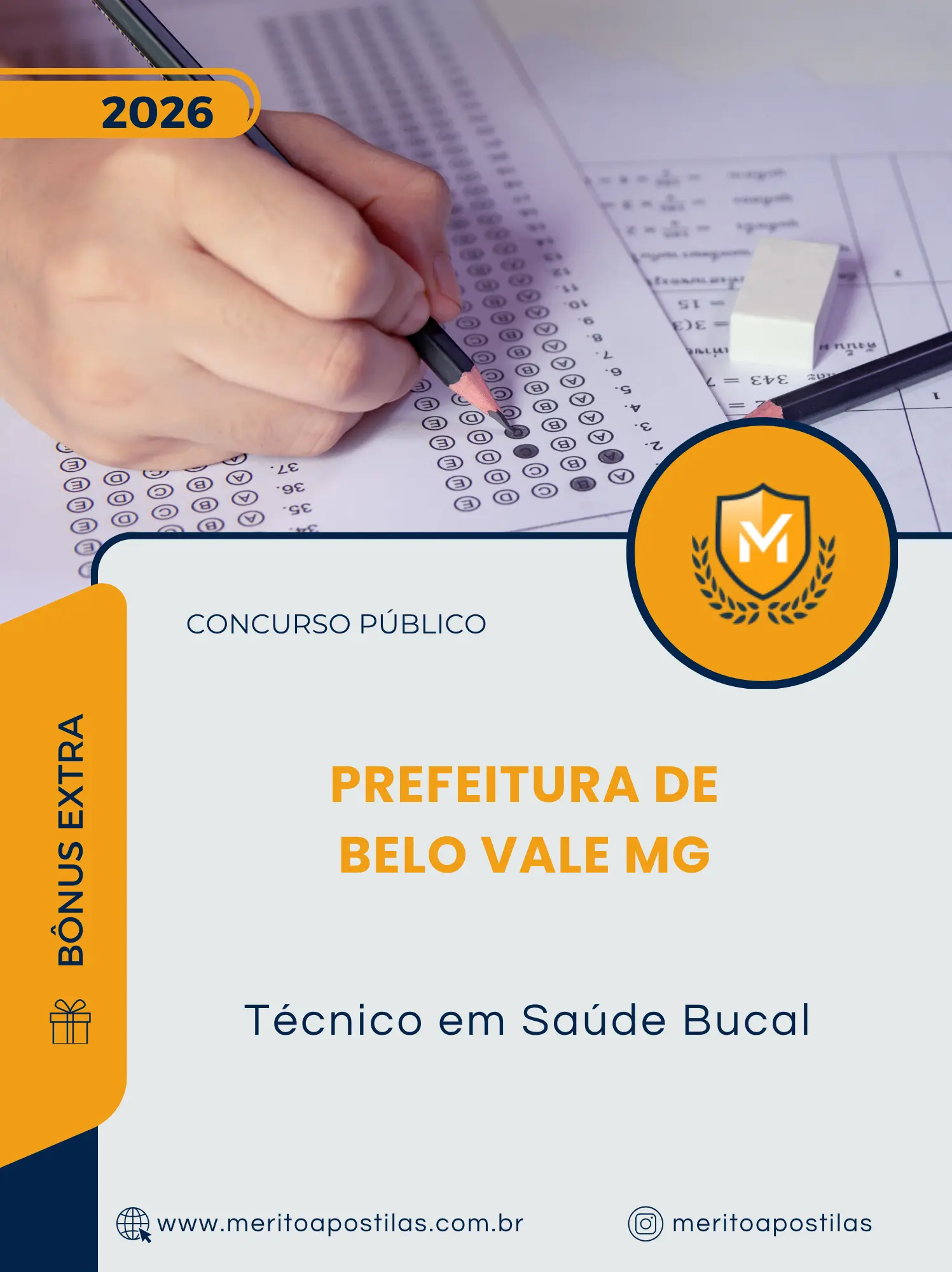 Apostila Técnico em Saúde Bucal Prefeitura de Belo Vale MG 2026