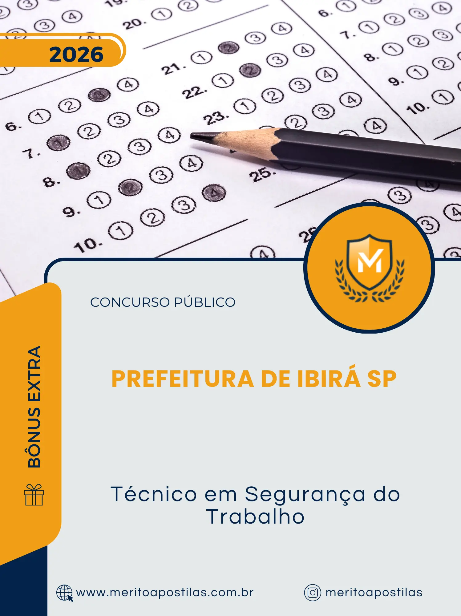 Apostila Técnico em Segurança do Trabalho Prefeitura de Ibirá SP 2026