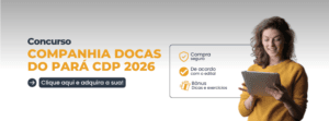 Apostila de concurso de Companhia de Docas do Pará CDP 2026