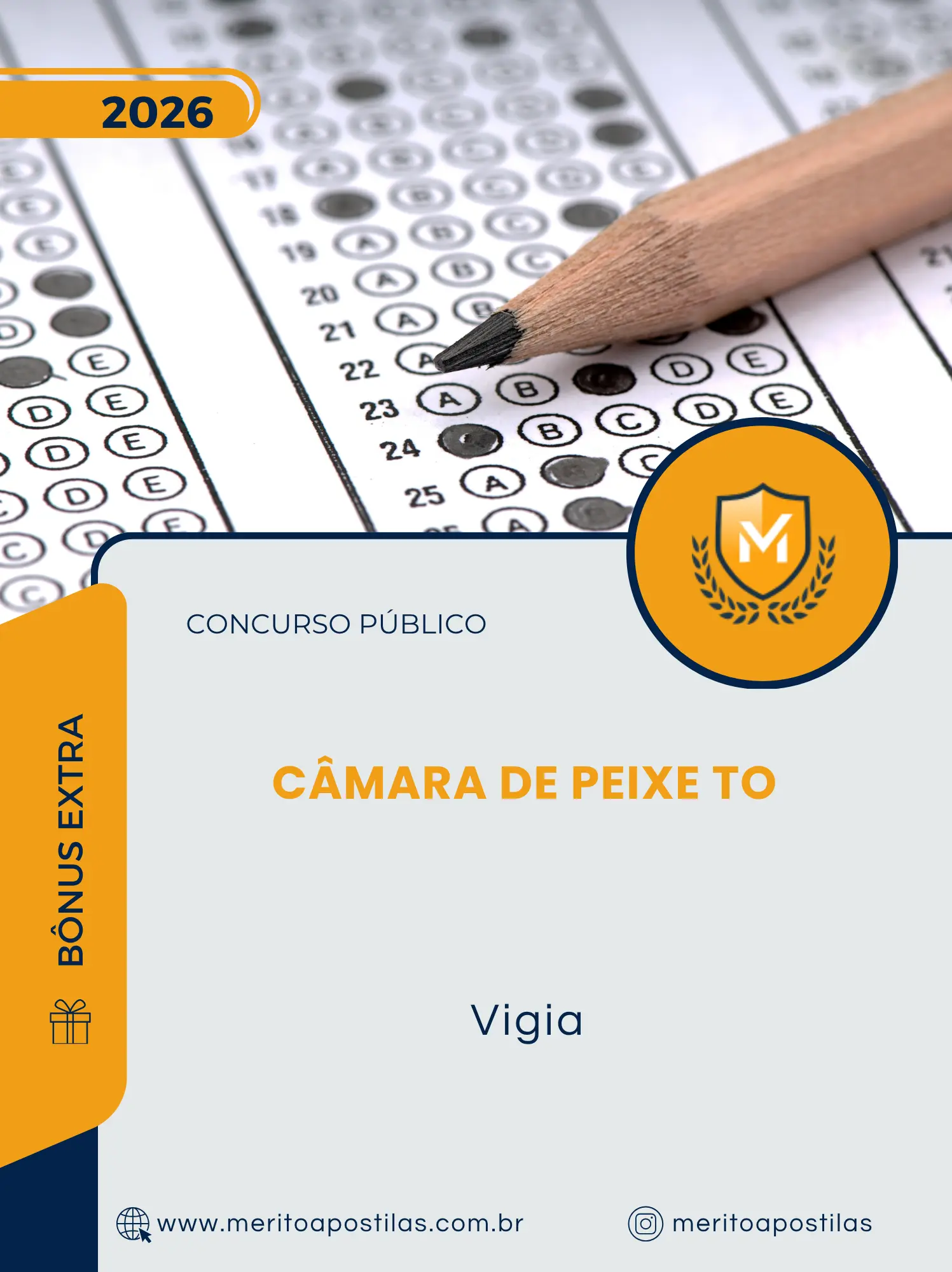 Apostila Vigia Câmara de Peixe TO 2026