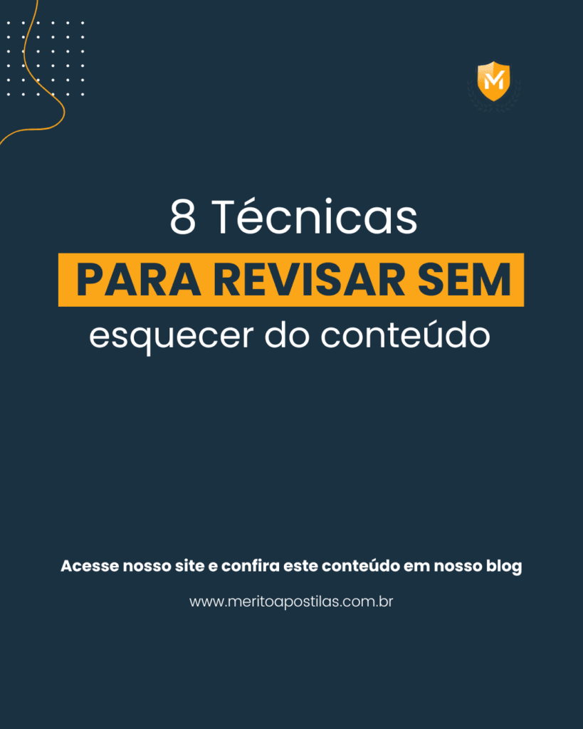 Técnicas de revisão para concurseiros