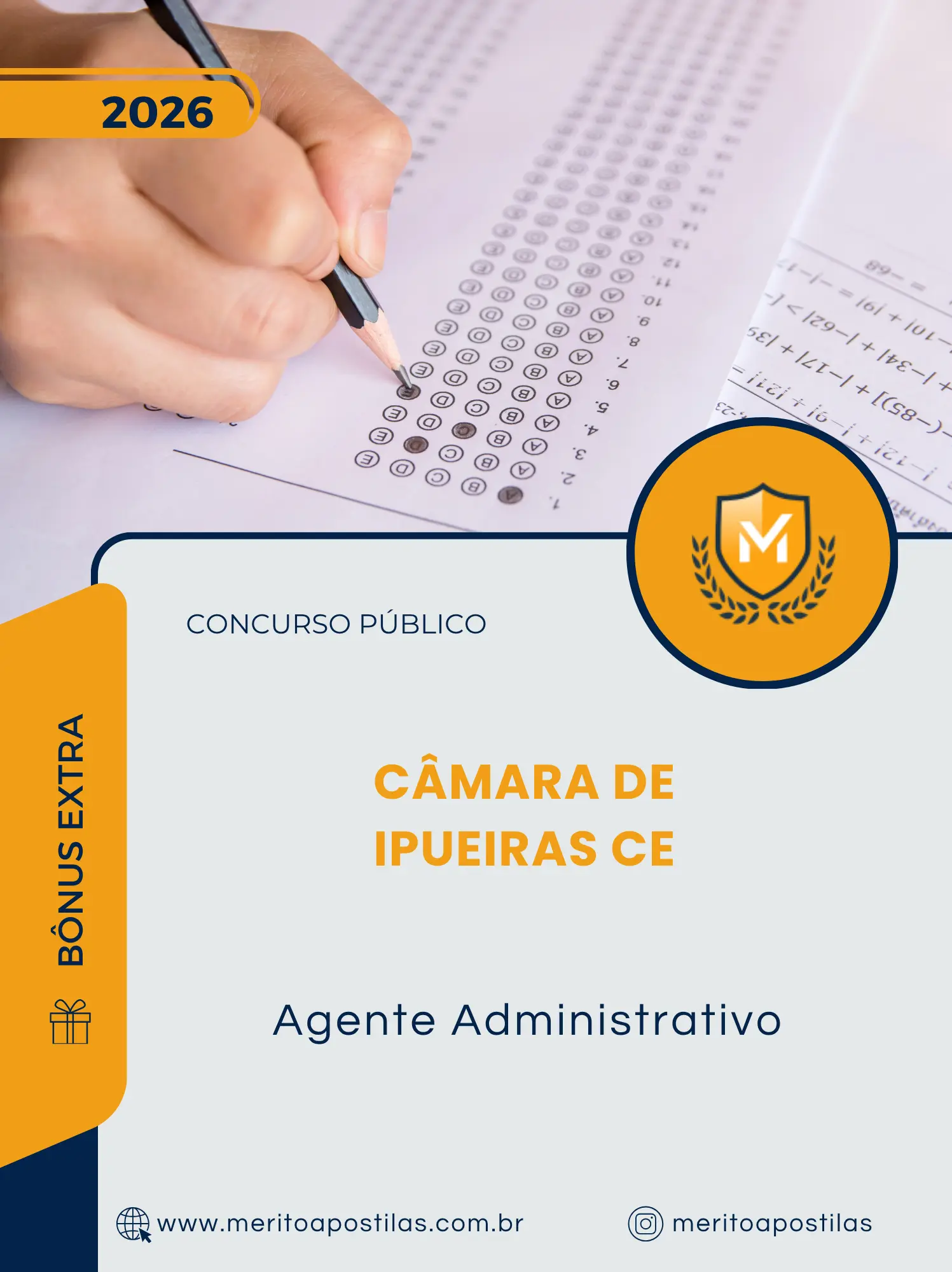 Apostila Agente Administrativo Câmara de Ipueiras CE 2026