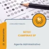 Apostila Agente Administrativo Concurso Público SETEC Campinas SP 2026