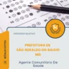 Apostila Agente Comunitário De Saúde Prefeitura de São Geraldo do Baixio MG 2026
