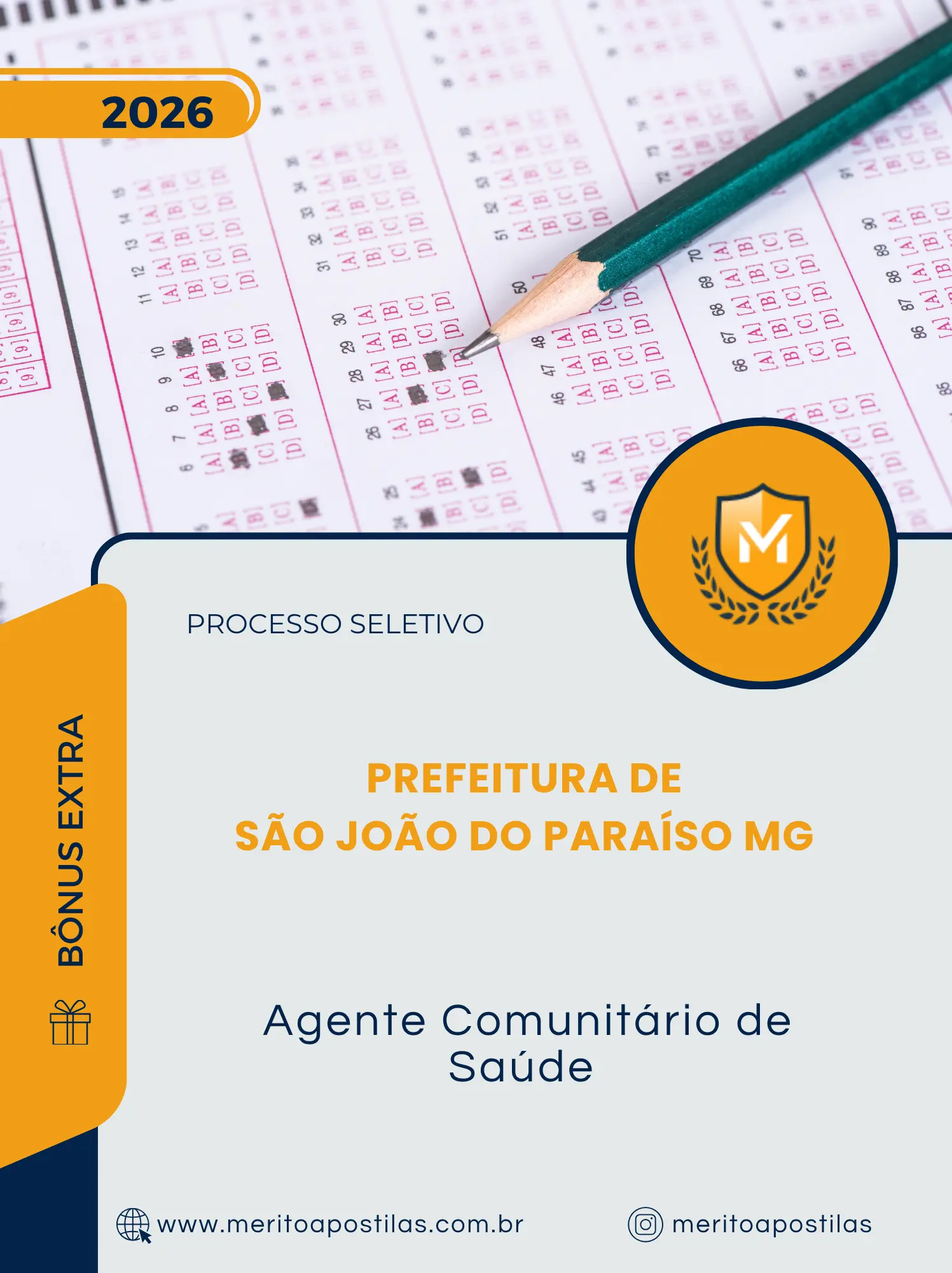 Apostila Agente Comunitário de Saúde Prefeitura de São João do Paraíso MG 2026