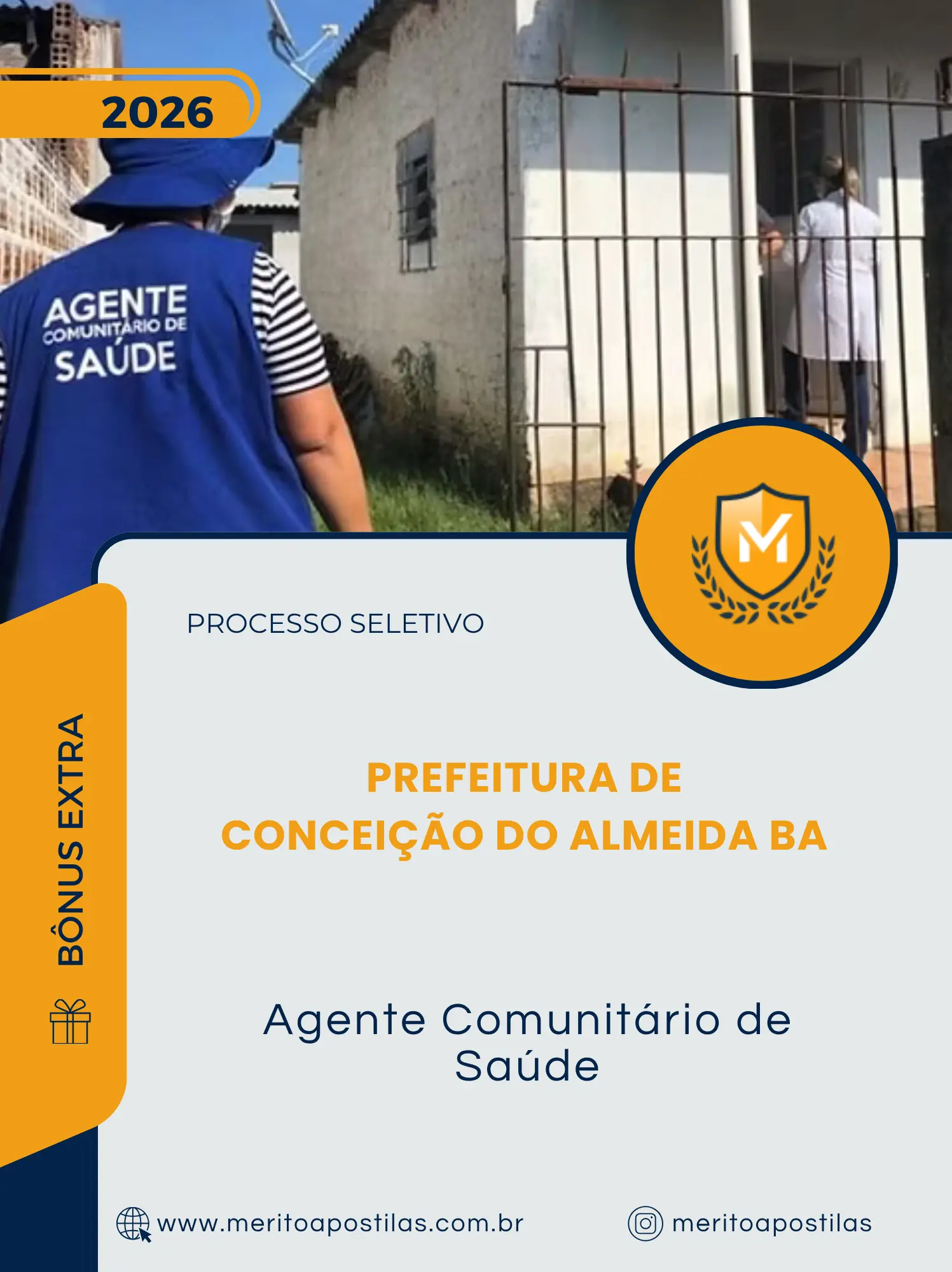 Apostila Agente Comunitário de Saúde Prefeitura de Conceição do Almeida BA 2026