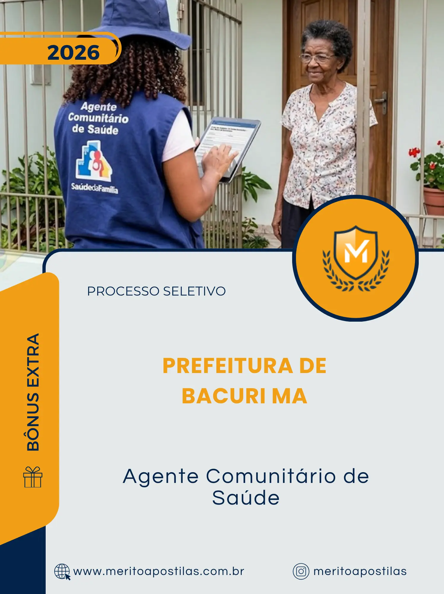 Apostila Agente Comunitário de Saúde Prefeitura de Bacuri MA 2026