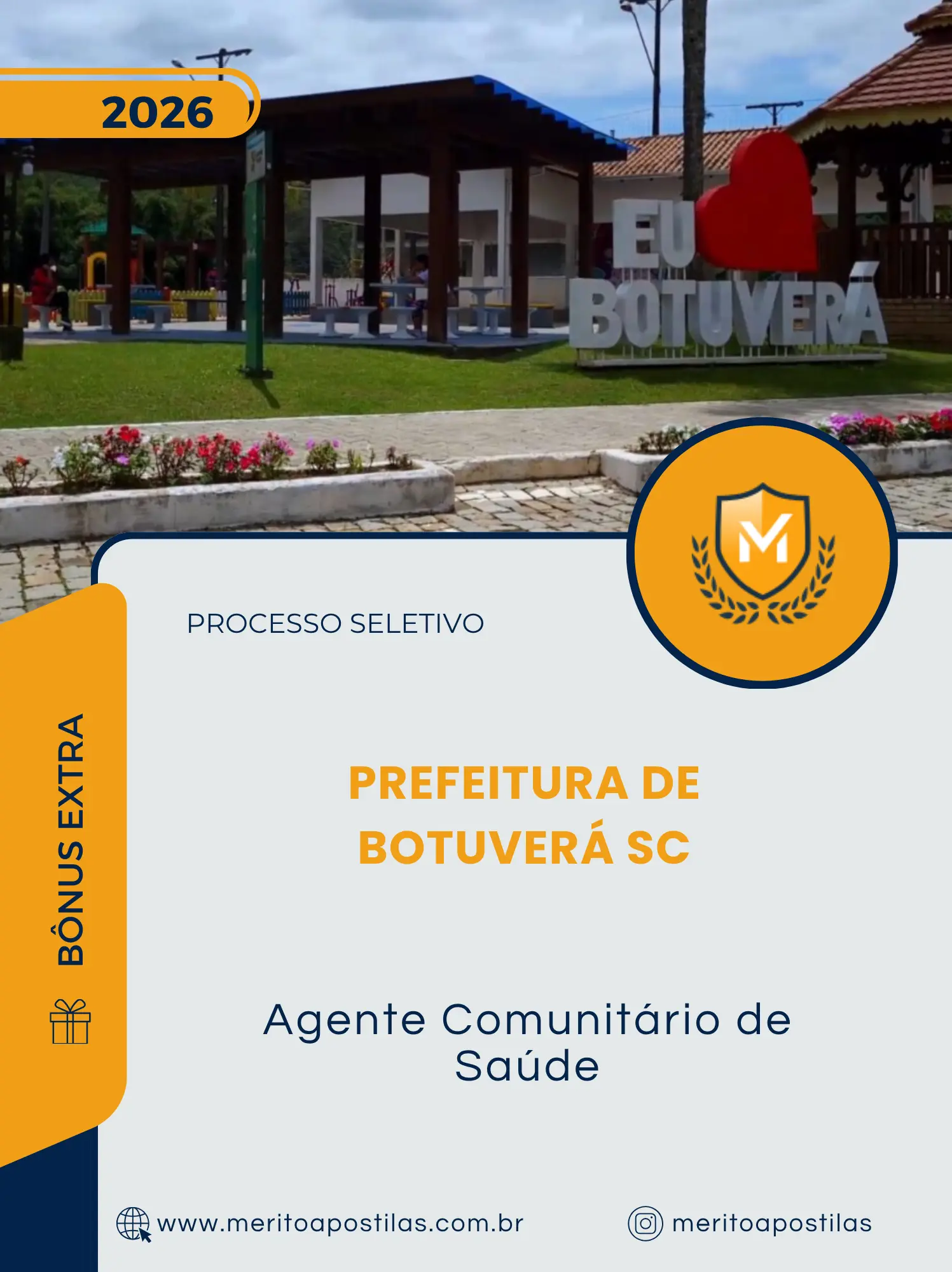Apostila Agente Comunitário de Saúde Prefeitura de Botuverá SC 2026