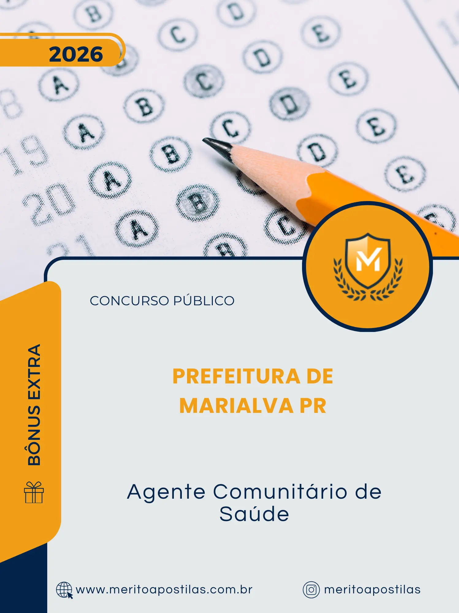 Apostila Agente Comunitário de Saúde Prefeitura de Marialva PR 2026