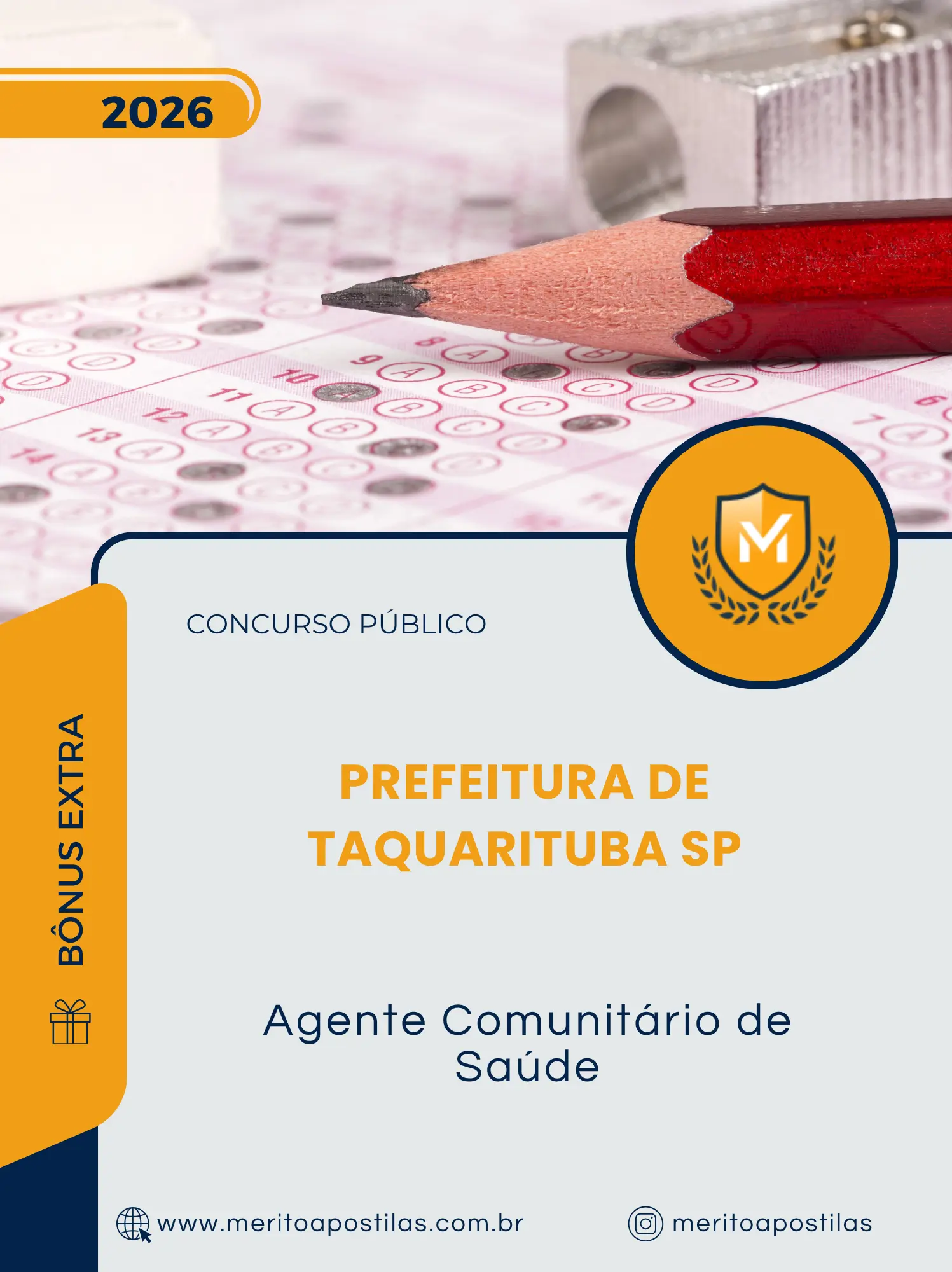 Apostila Agente Comunitário de Saúde Prefeitura de Taquarituba SP 2026