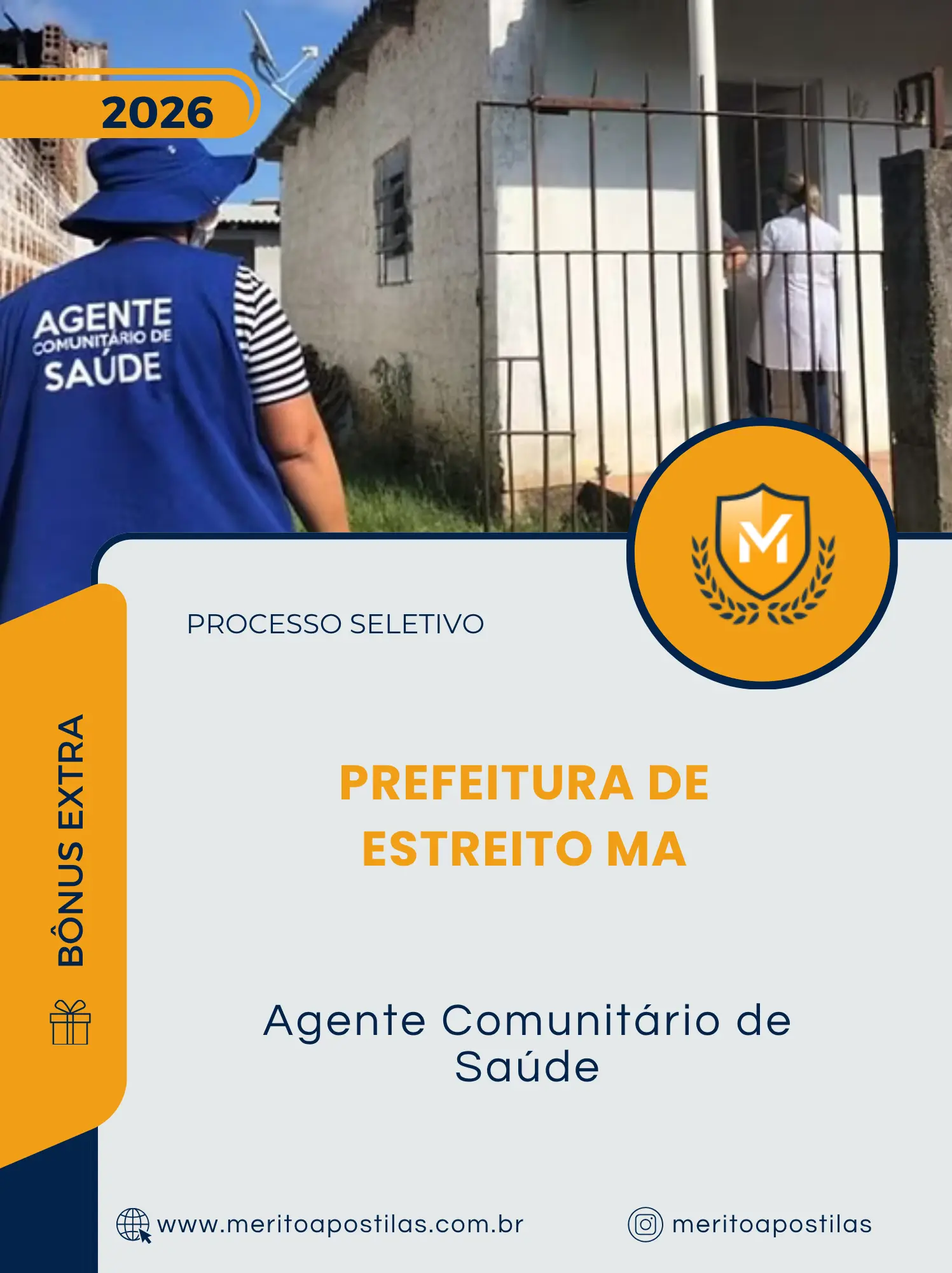 Apostila Agente Comunitário de Saúde Prefeitura de Estreito MA 2026