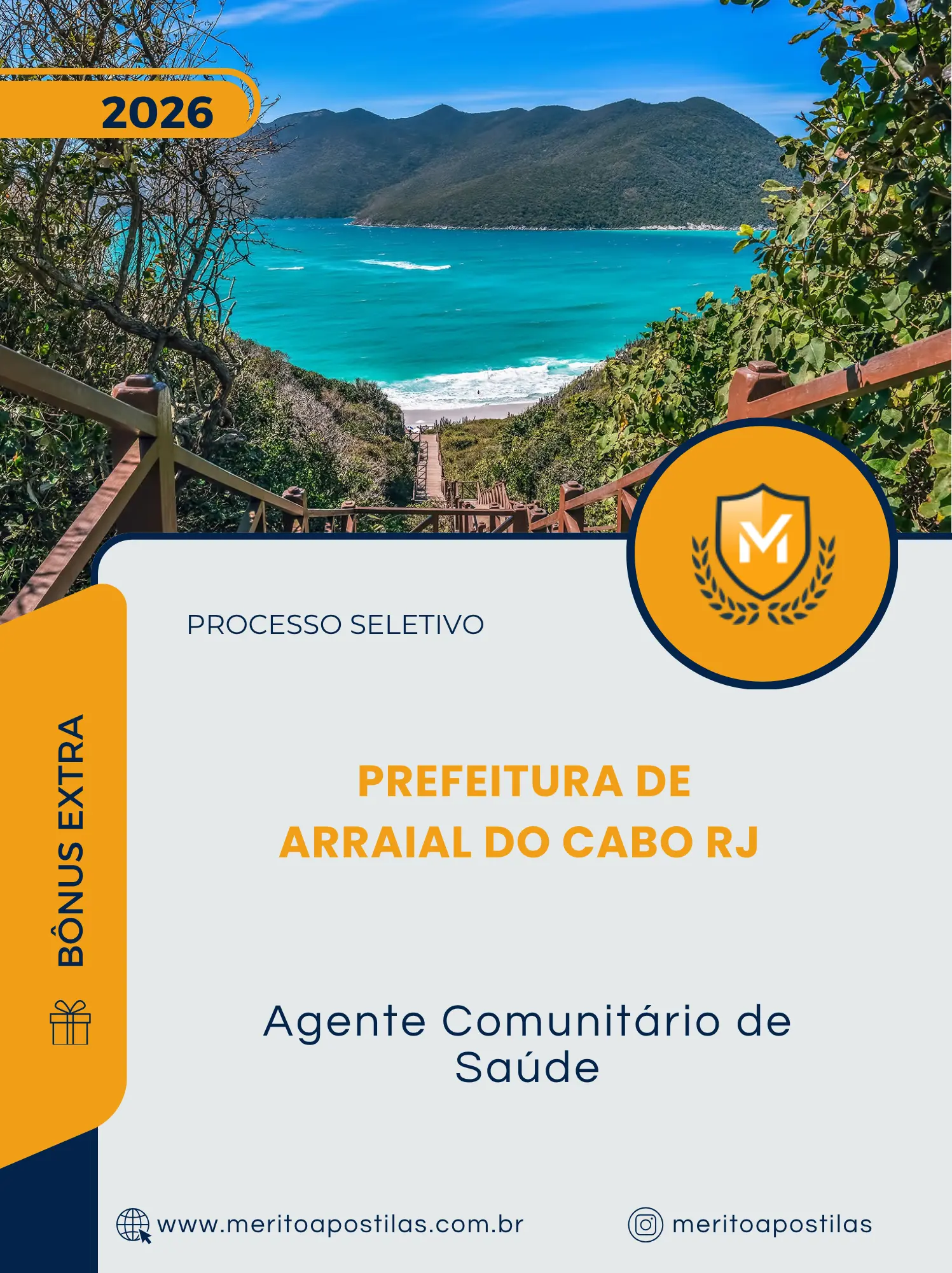 Apostila Agente Comunitário de Saúde Prefeitura de Arraial do Cabo RJ 2026