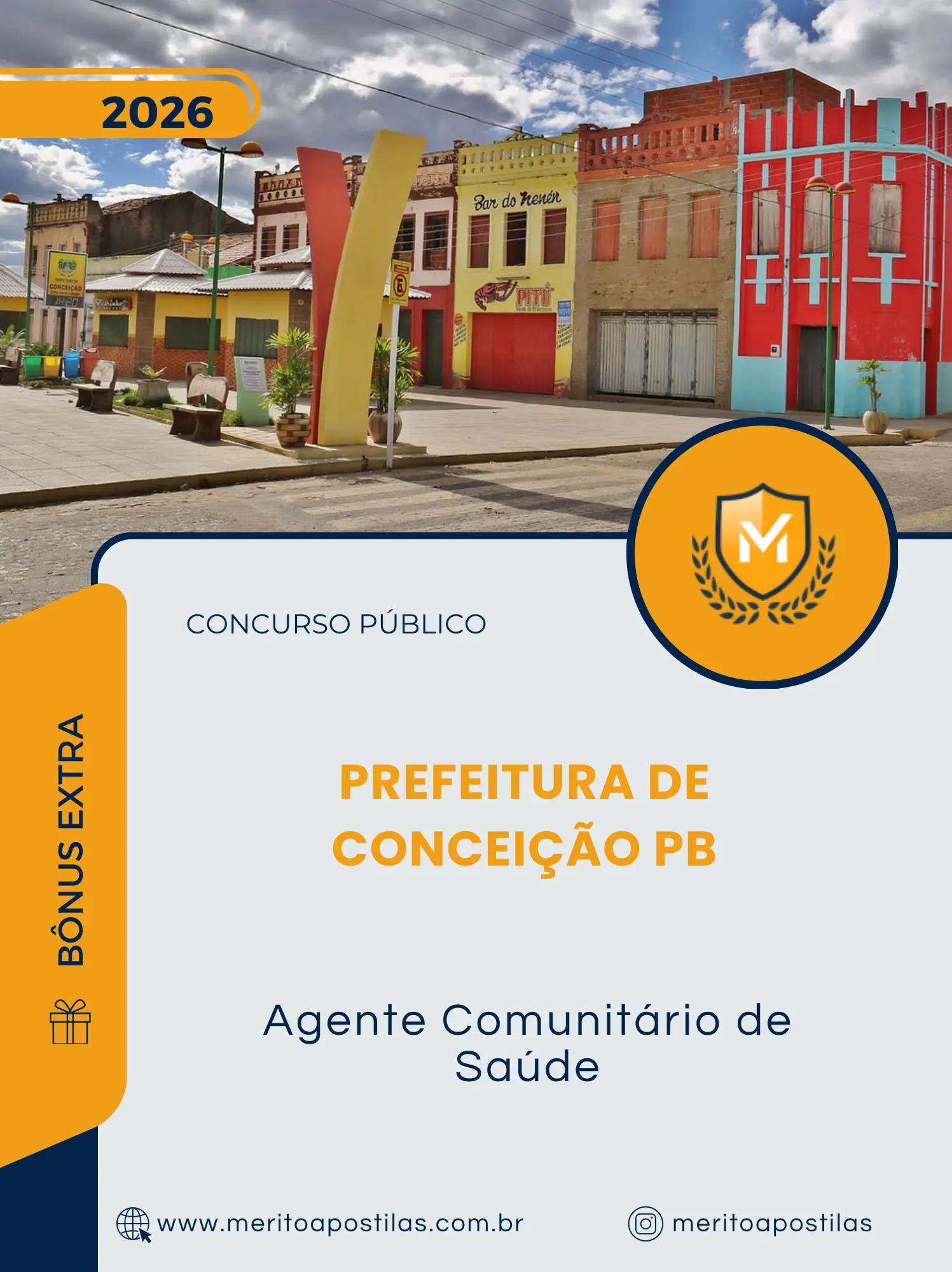 Apostila Agente Comunitário de Saúde Prefeitura de Conceição PB 2026