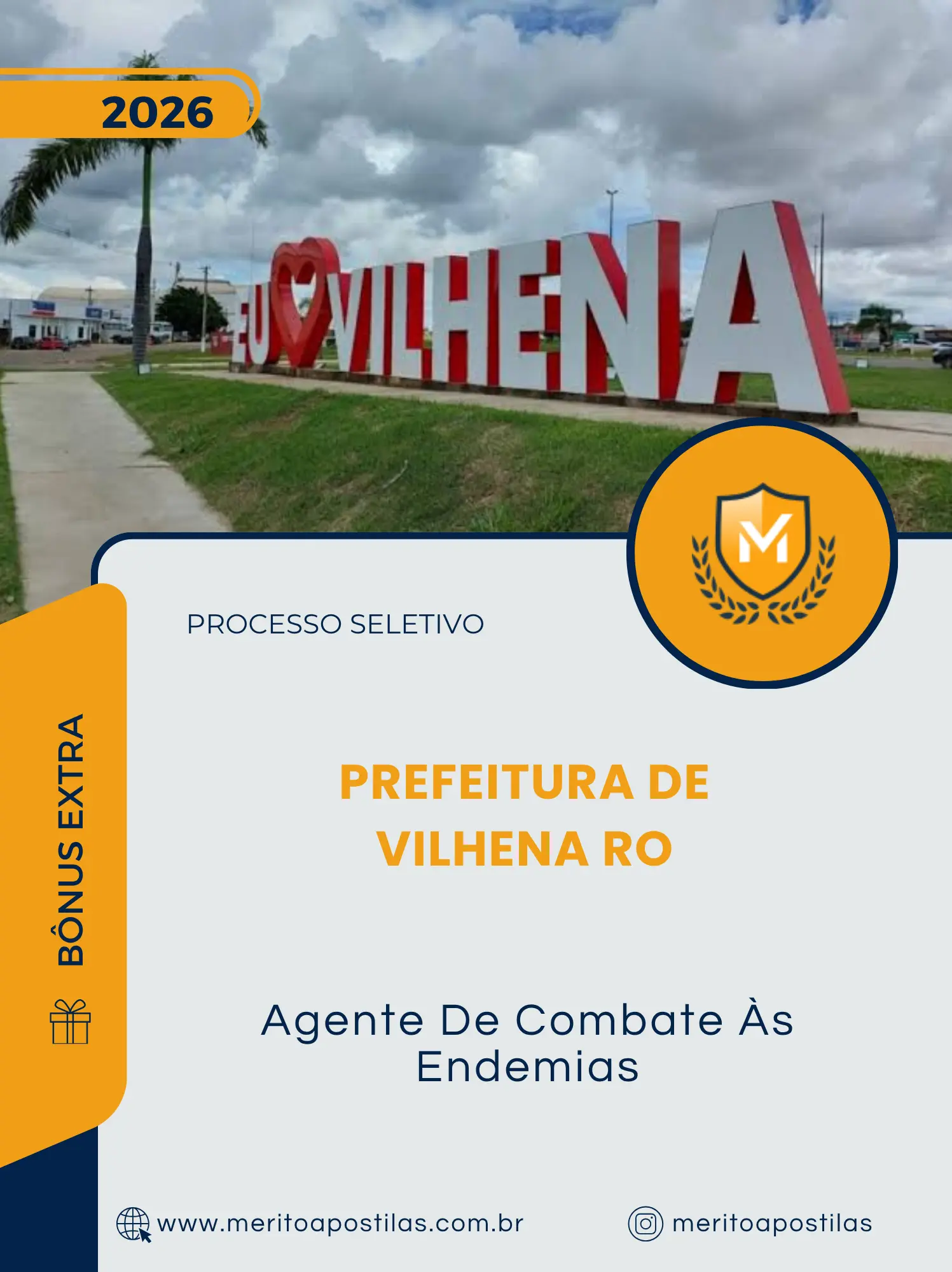 Apostila Agente De Combate Às Endemias Prefeitura de Vilhena RO 2026