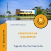 Apostila Agente De Contratação Prefeitura de Calmon SC 2026