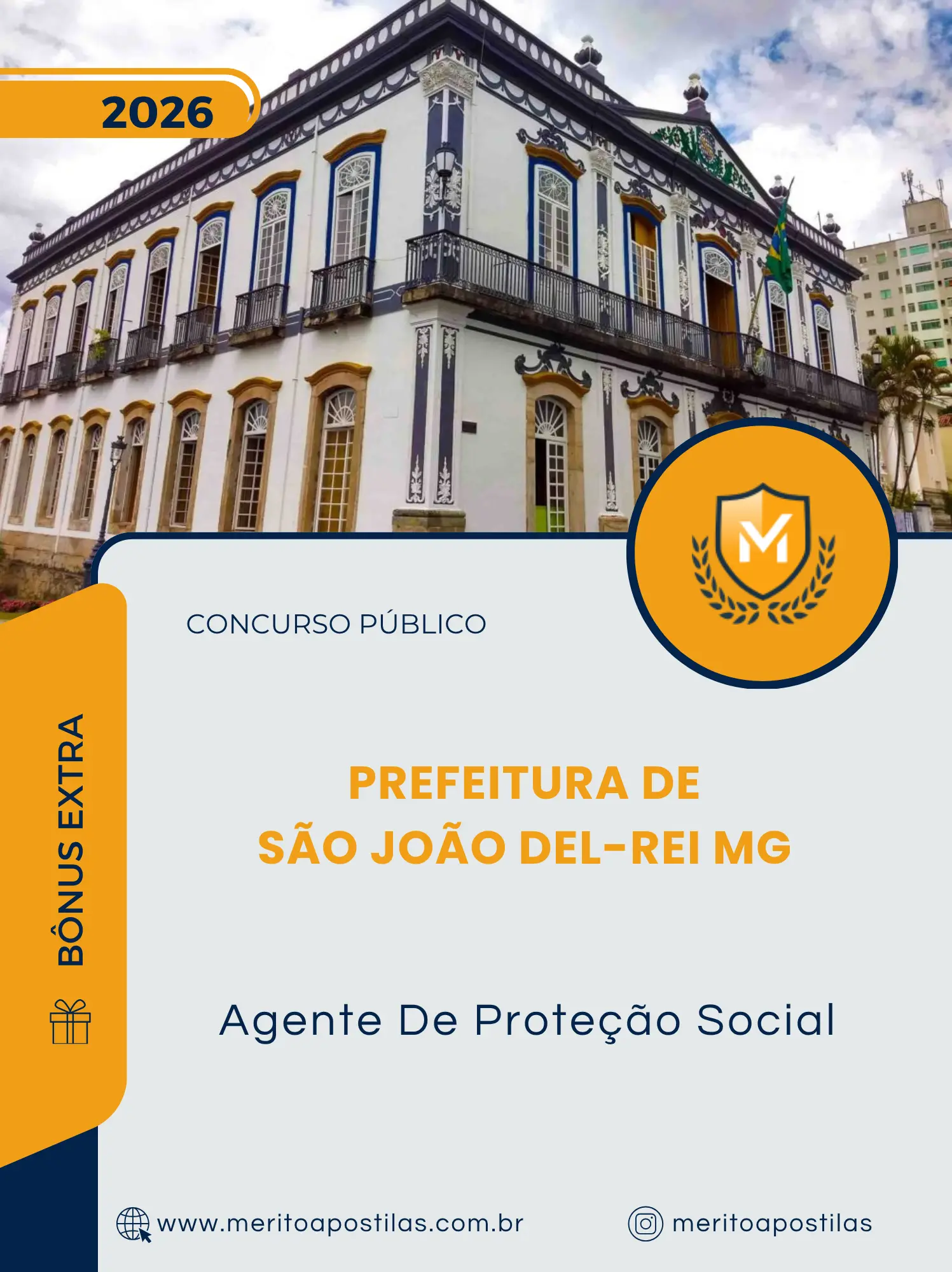 Apostila Agente De Proteção Social Prefeitura de São João del Rei MG 2026