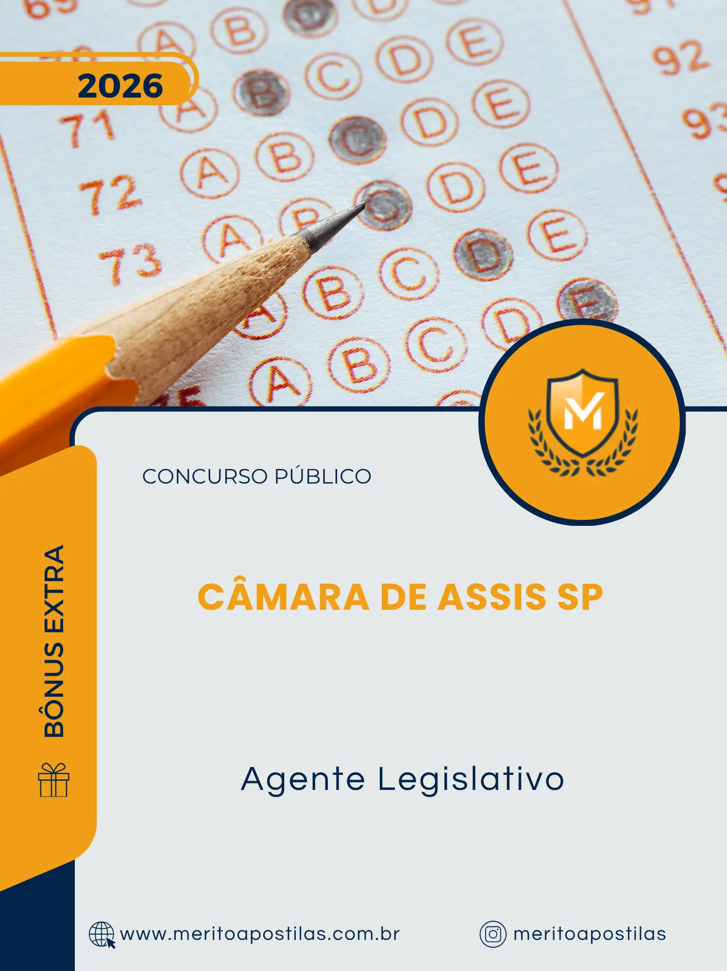 Apostila Agente Legislativo Câmara de Assis SP 2026