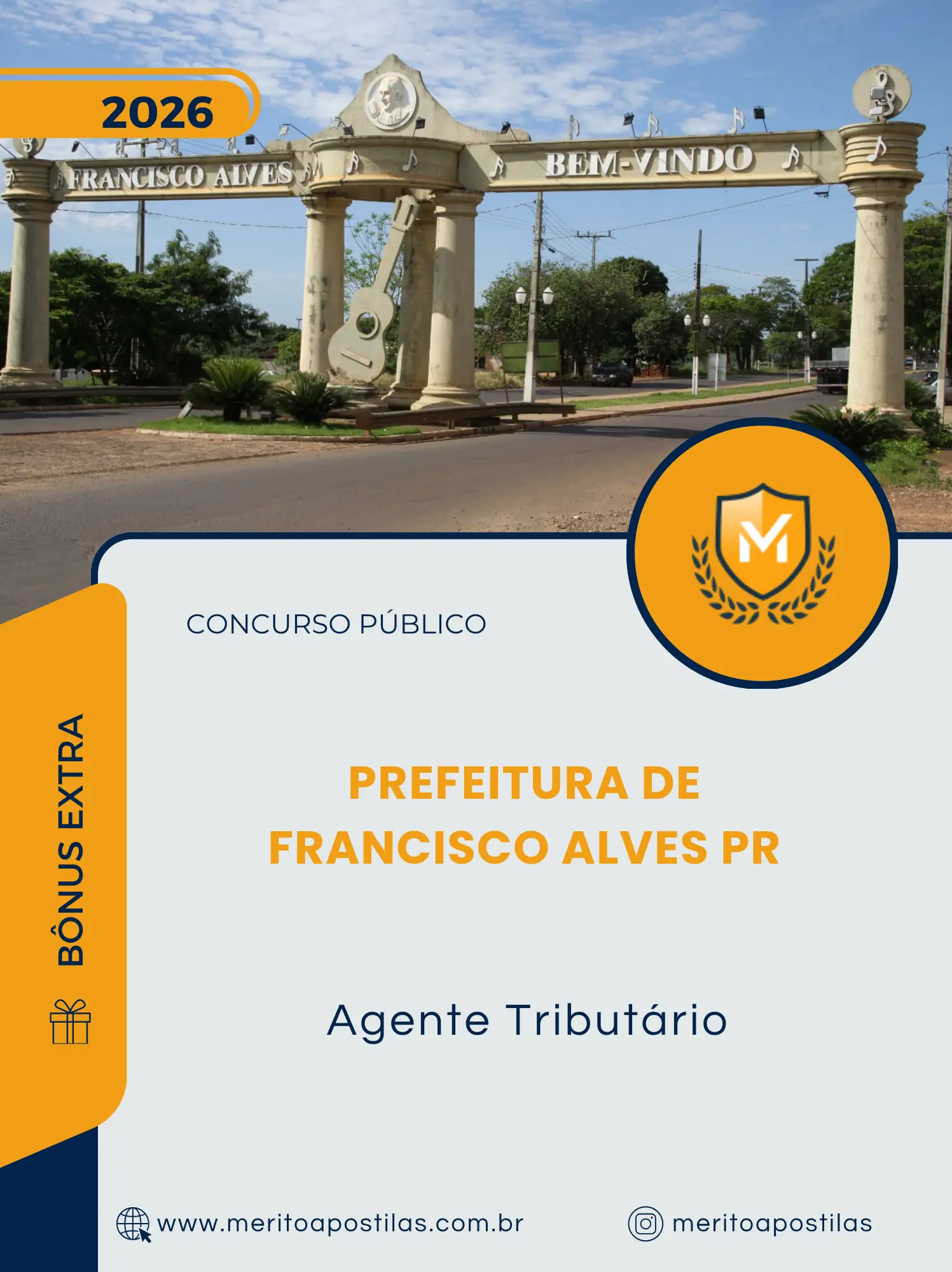 Apostila Agente Tributário Prefeitura de Francisco Alves PR 2026