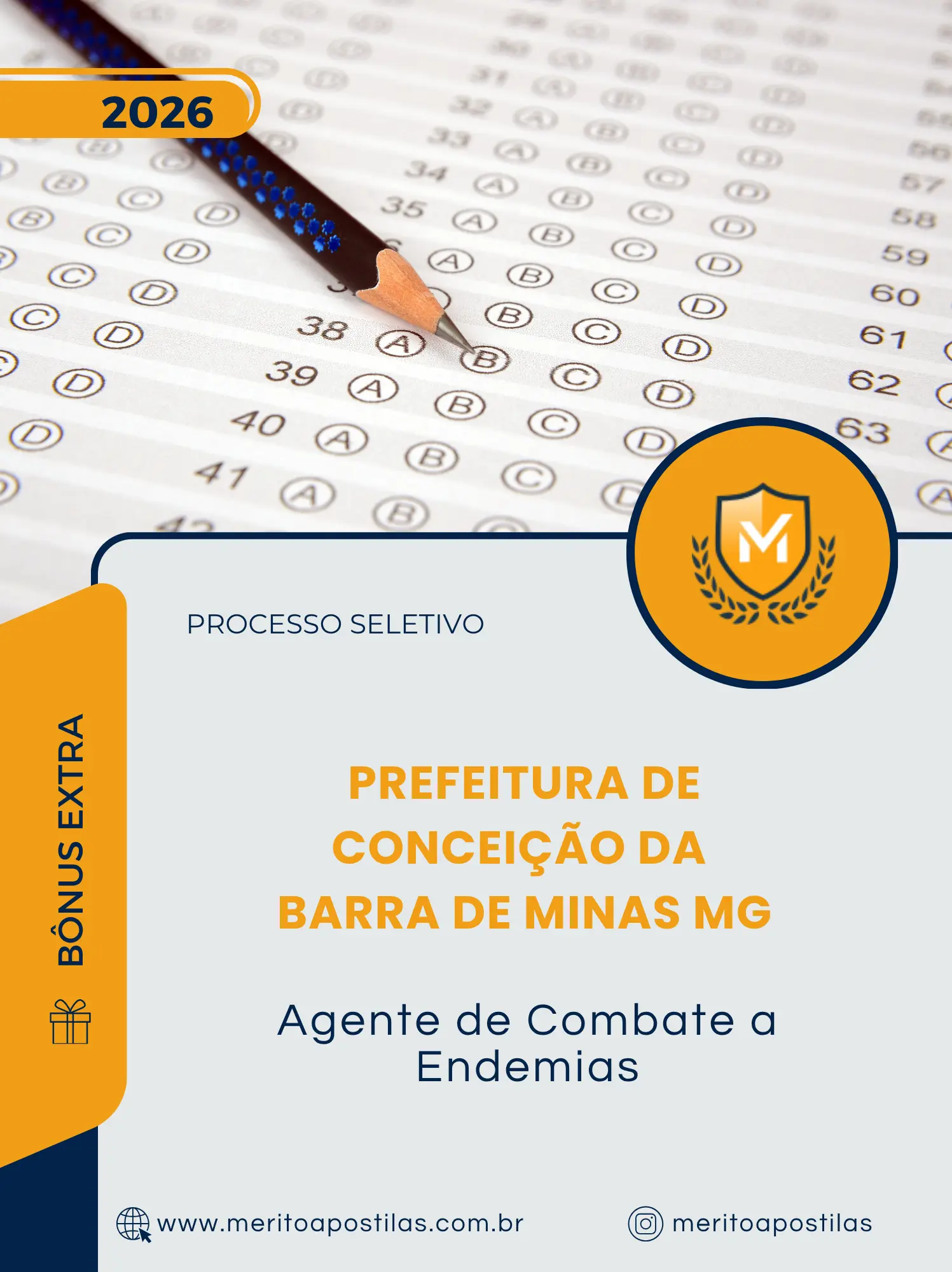 Apostila Agente de Combate a Endemias Prefeitura de Conceição da Barra de Minas MG 2026
