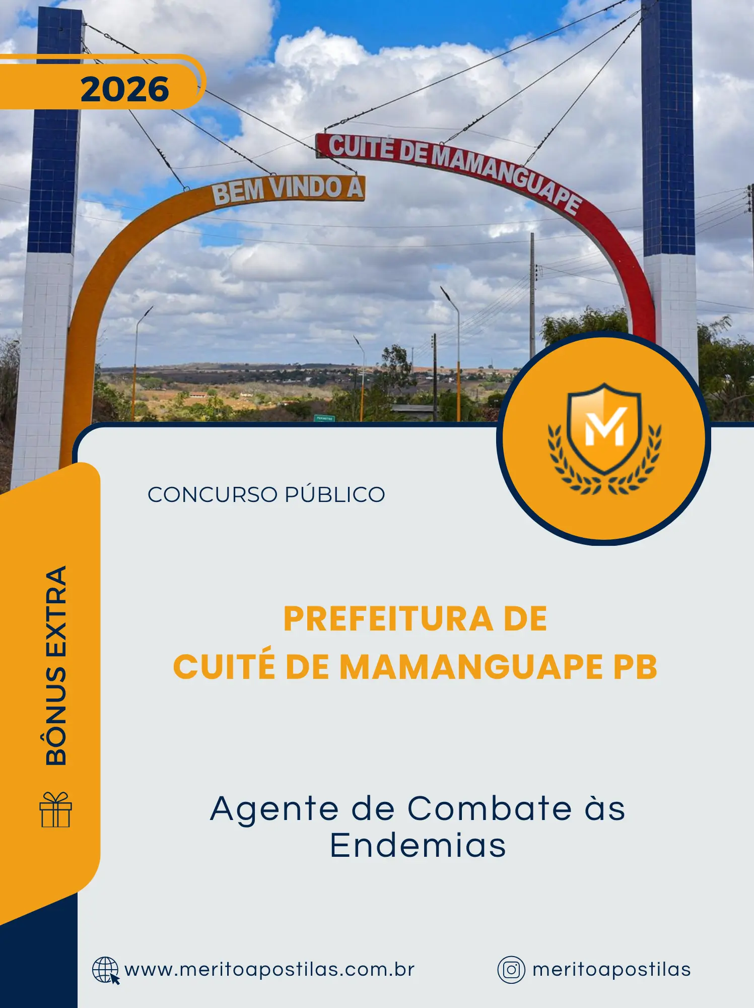 Apostila Agente de Combate às Endemias Prefeitura de Cuité de Mamanguape PB 2026