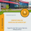 Apostila Agente de Serviços Gerais Masculino Prefeitura de Gaúcha do Norte MT 2026