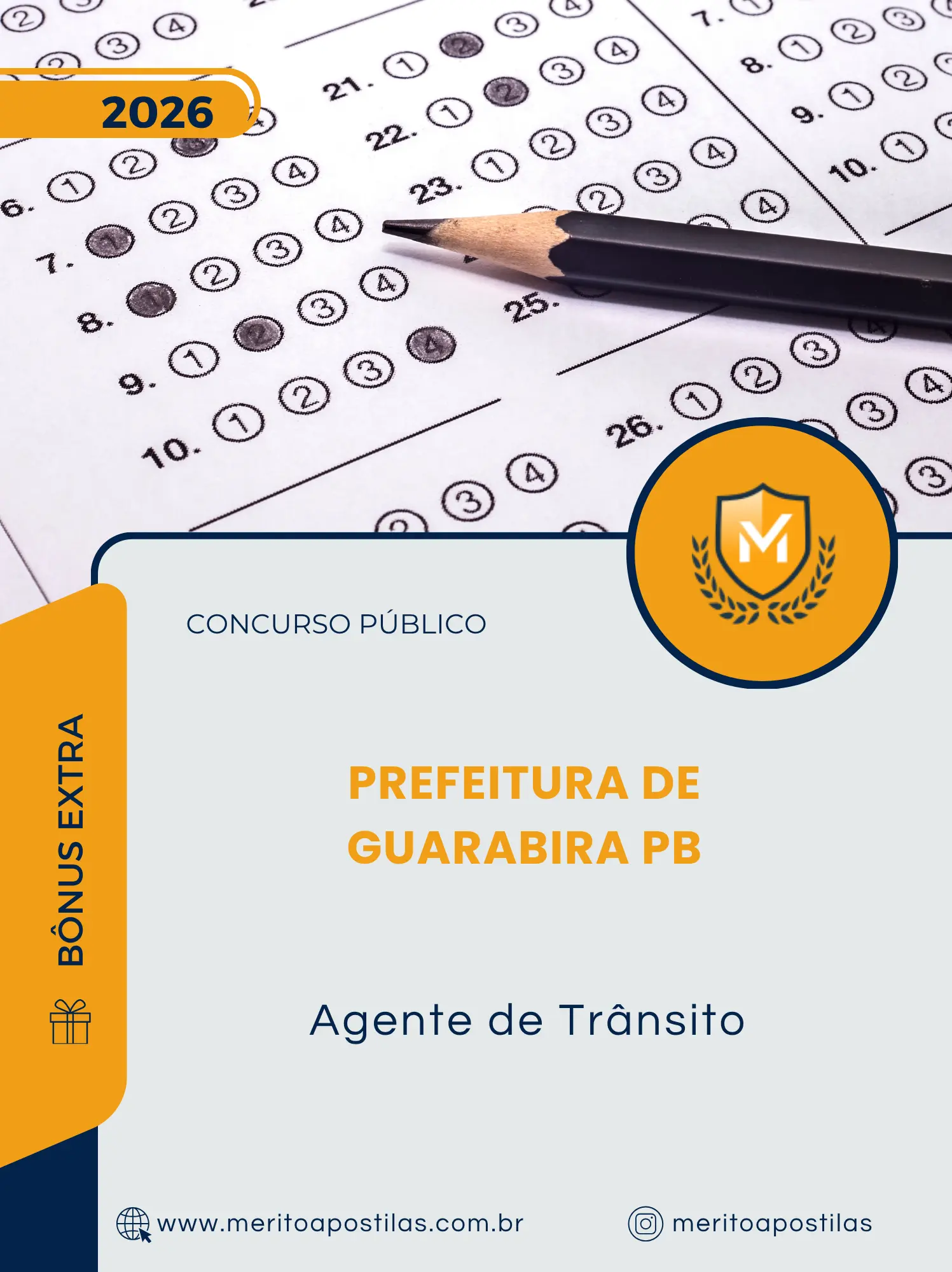 Apostila Agente de Trânsito Prefeitura de Guarabira PB 2026