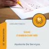 Apostila Ajudante De Serviços Concurso Público SAAE Itambacuri MG 2026