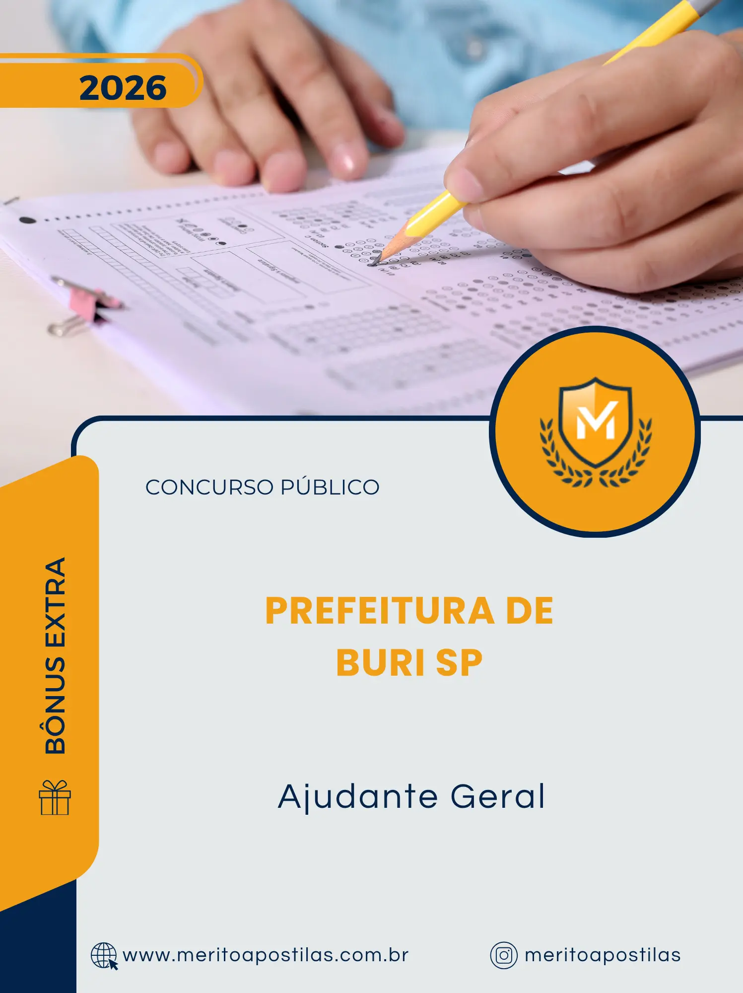 Apostila Ajudante Geral Prefeitura de Buri SP 2026