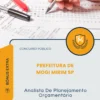 Apostila Analista De Planejamento Orçamentário Prefeitura de Mogi Mirim SP 2026