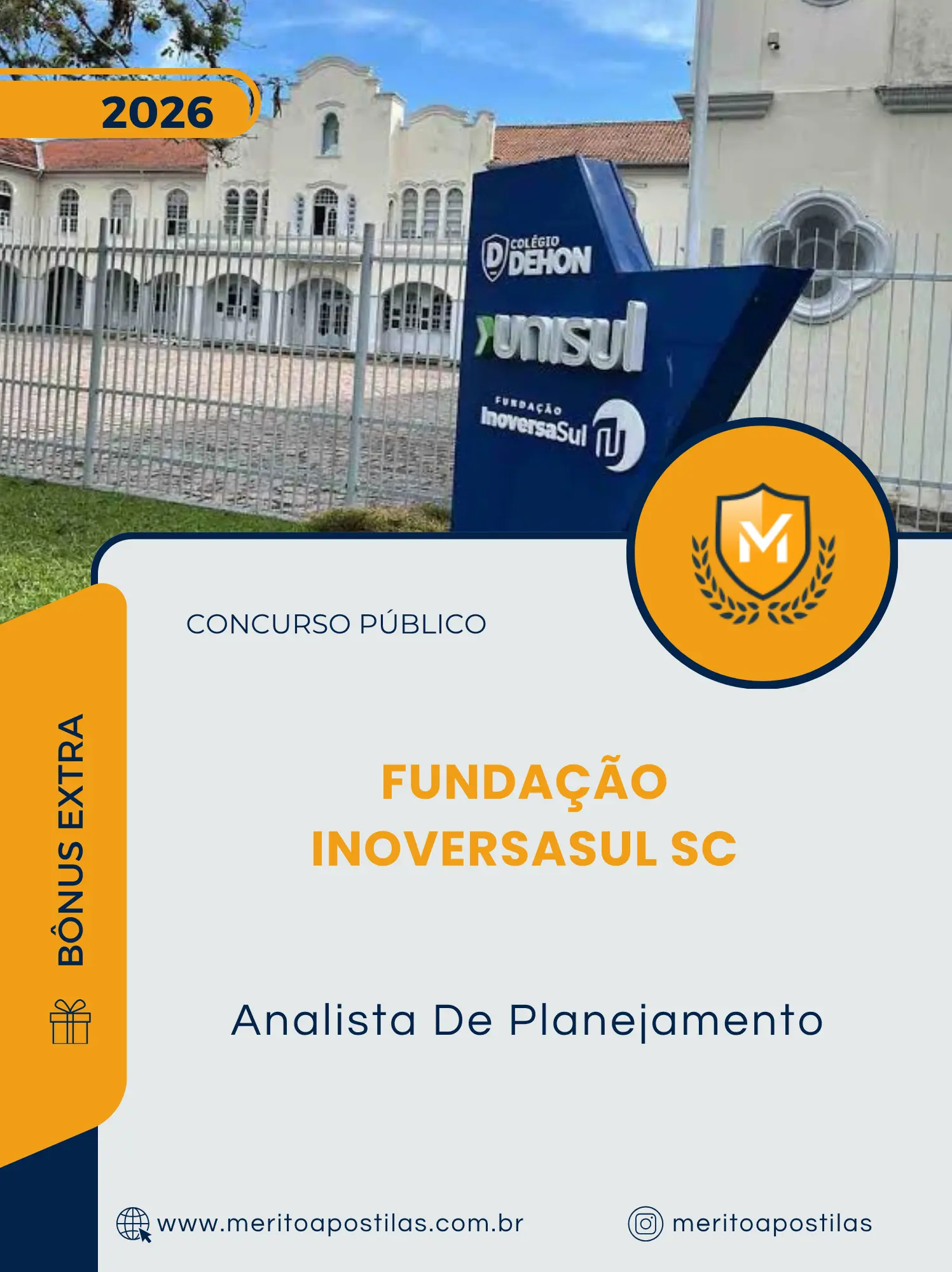 Apostila Analista De Planejamento Concurso Público Fundação InoversaSul SC 2026