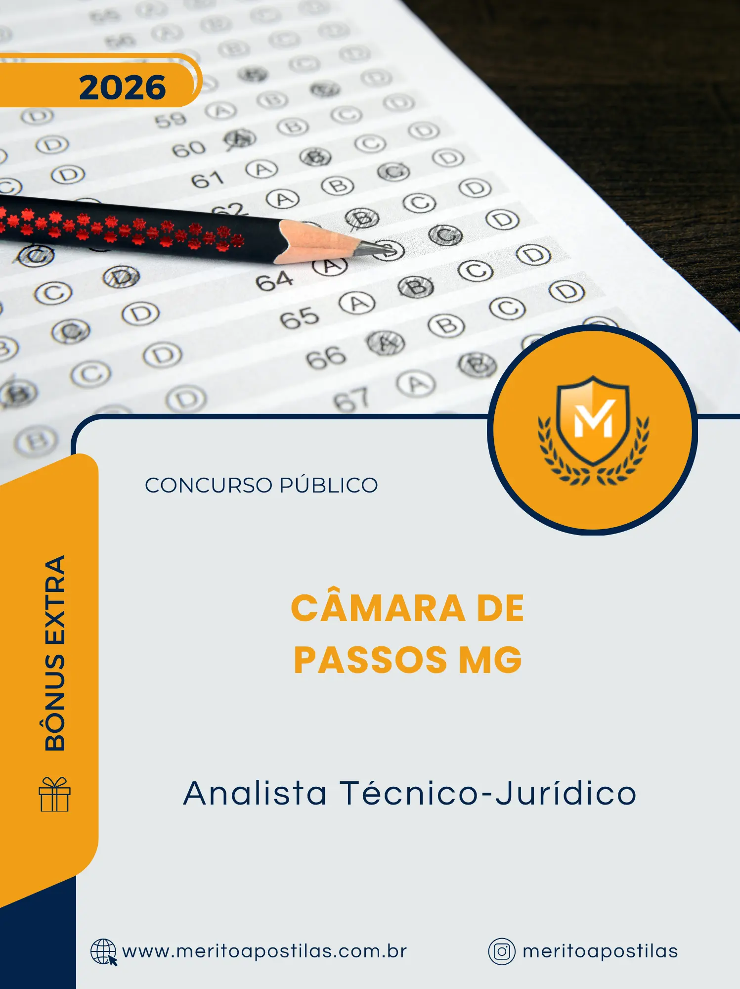 Apostila Analista Técnico Jurídico Câmara de Passos MG 2026