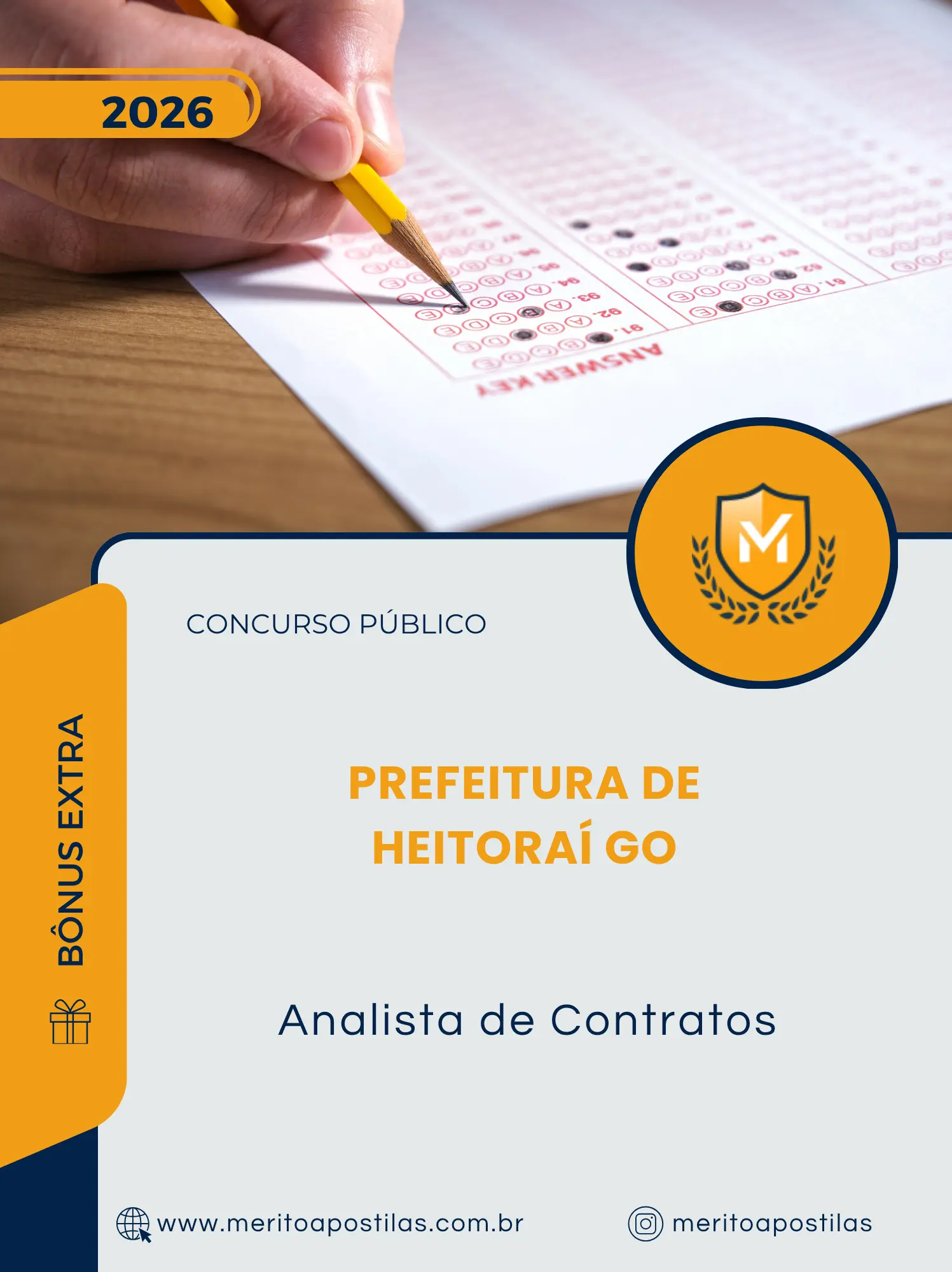 Apostila Analista de Contratos Prefeitura de Heitoraí GO 2026