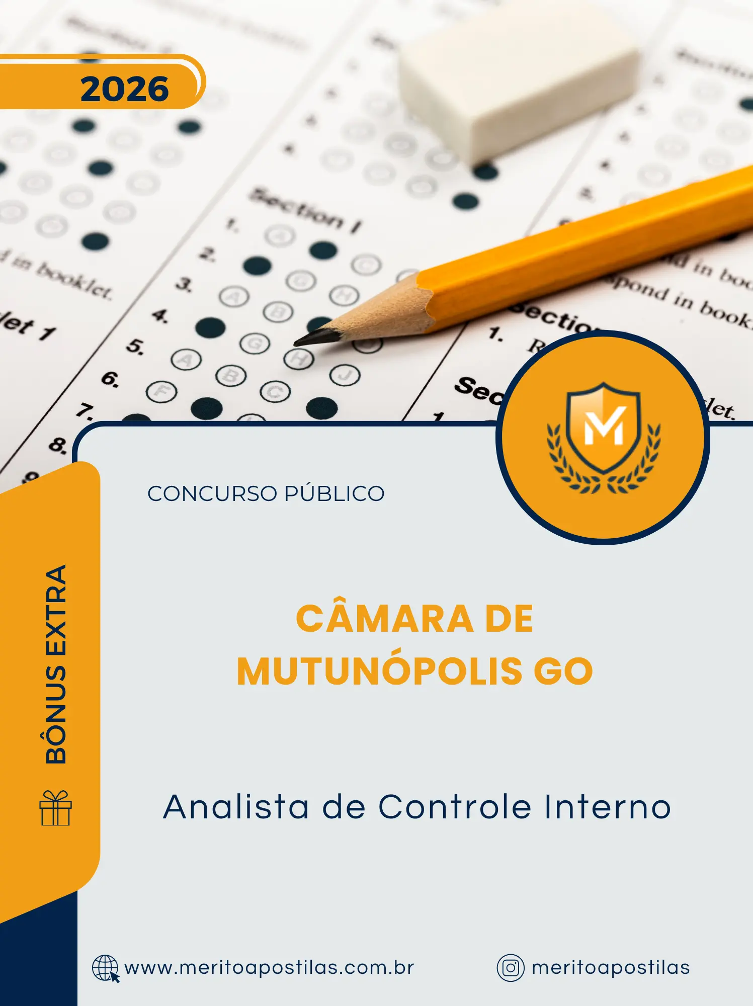Apostila Analista de Controle Interno Câmara de Mutunópolis GO 2026