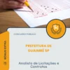 Apostila Analista de Licitações e Contratos Prefeitura de Guaimbê SP 2026