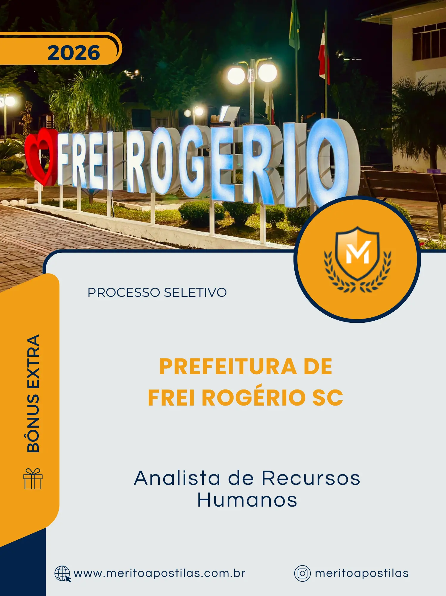 Apostila Analista de Recursos Humanos Prefeitura de Frei Rogério SC 2026