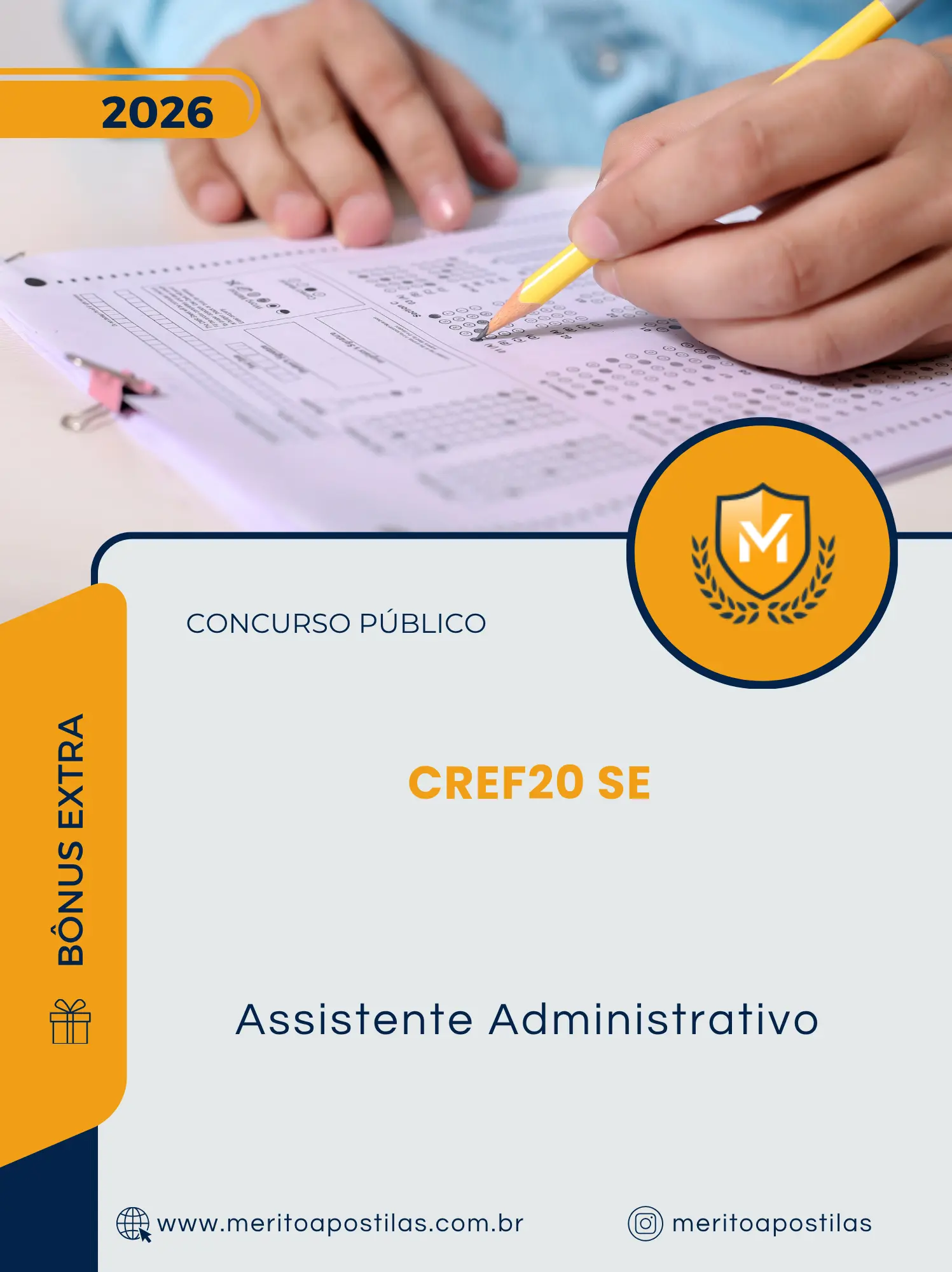 Apostila Assistente Administrativo Concurso Público CREF20 SE 2026