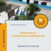 Apostila Assistente Social Prefeitura de Chapada dos Guimarães MT 2026