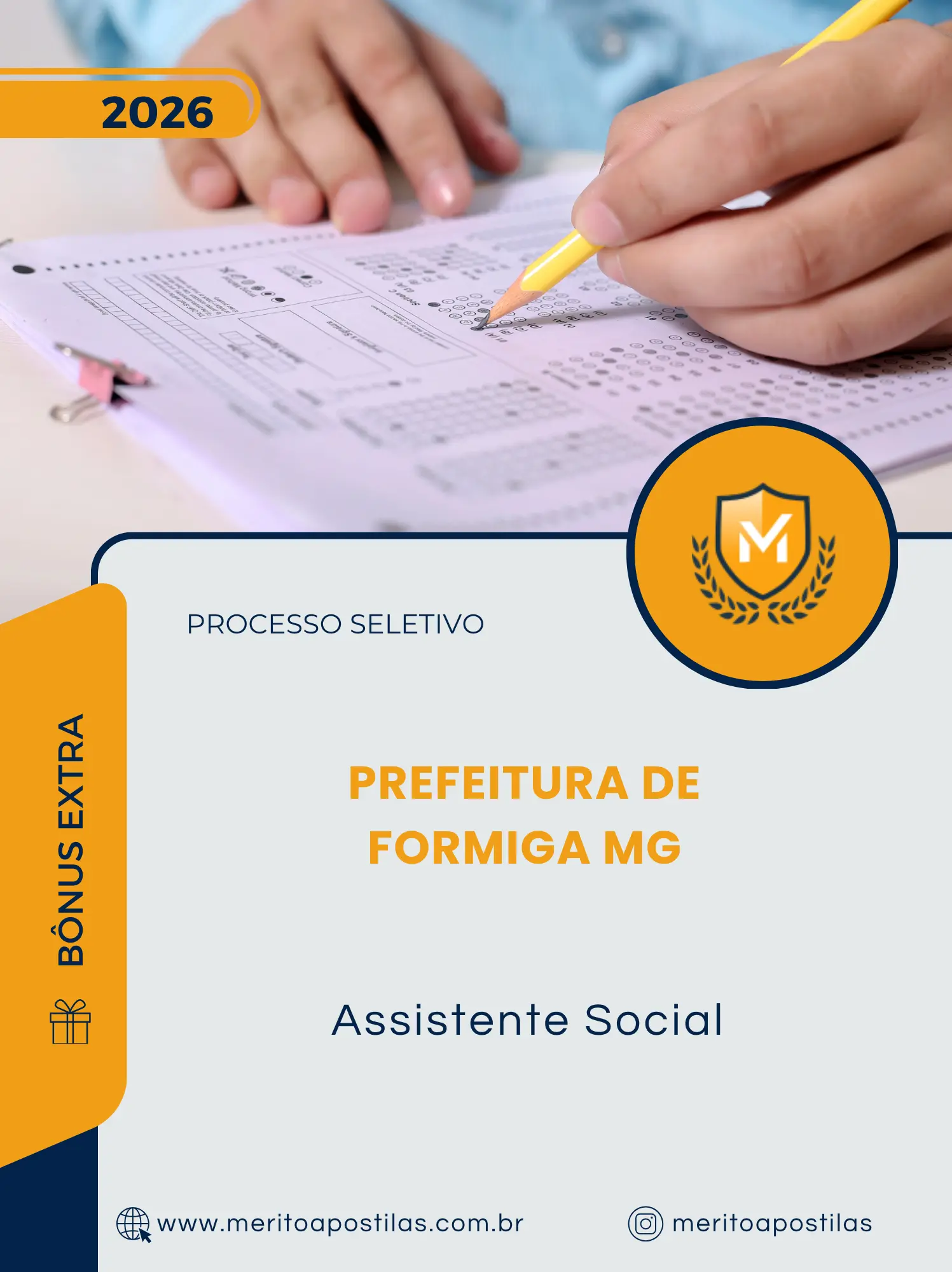 Apostila Assistente Social Prefeitura de Formiga MG 2026