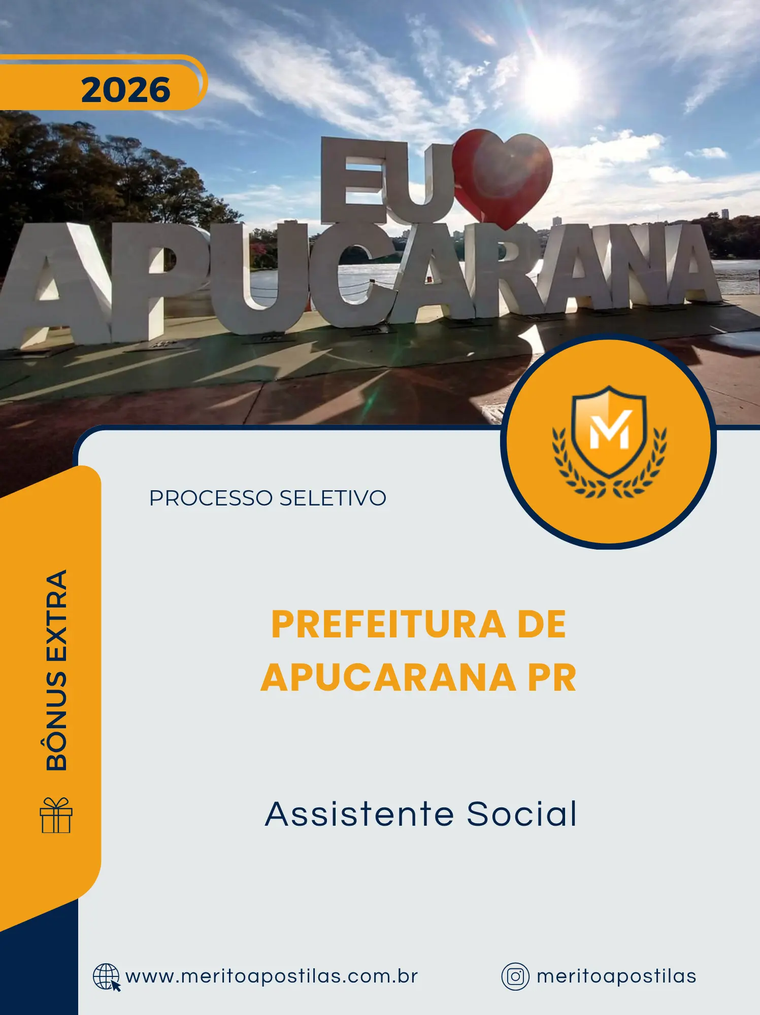 Apostila Assistente Social Prefeitura de Apucarana PR 2026