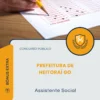 Apostila Assistente Social Prefeitura de Heitoraí GO 2026