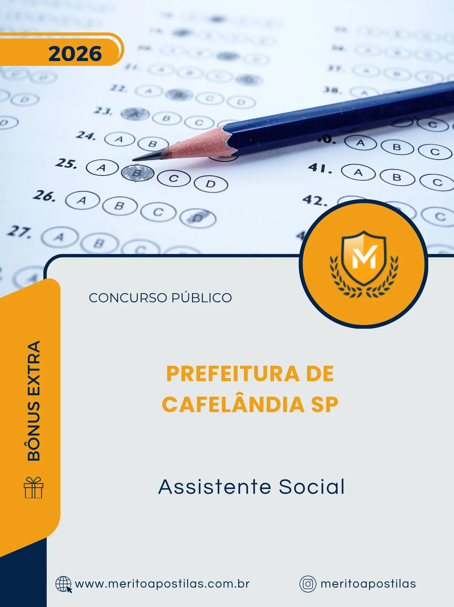 Apostila Assistente Social Prefeitura de Cafelândia SP 2026