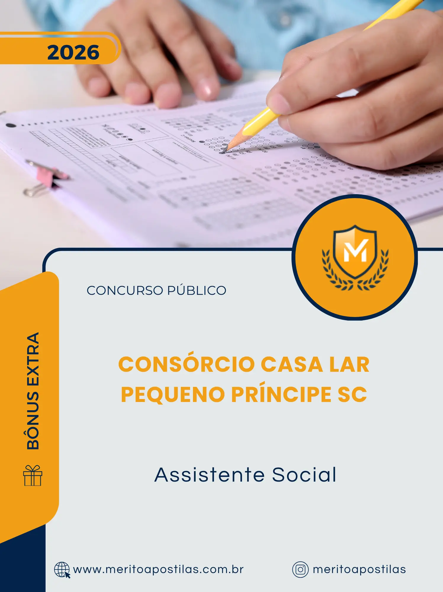 Apostila Assistente Social Consórcio Casa Lar Pequeno Príncipe SC 2026