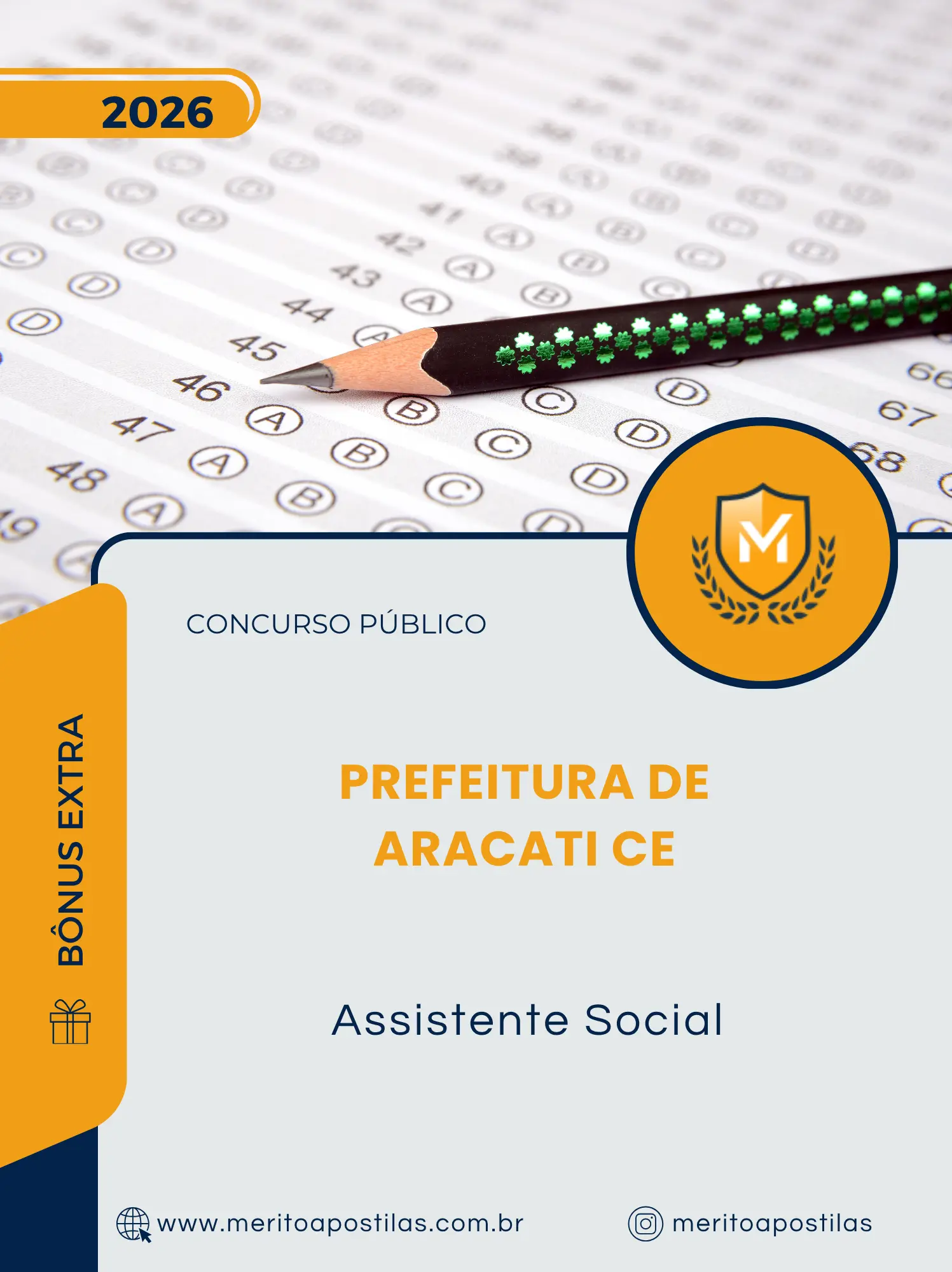 Apostila Assistente Social Prefeitura de Aracati CE 2026